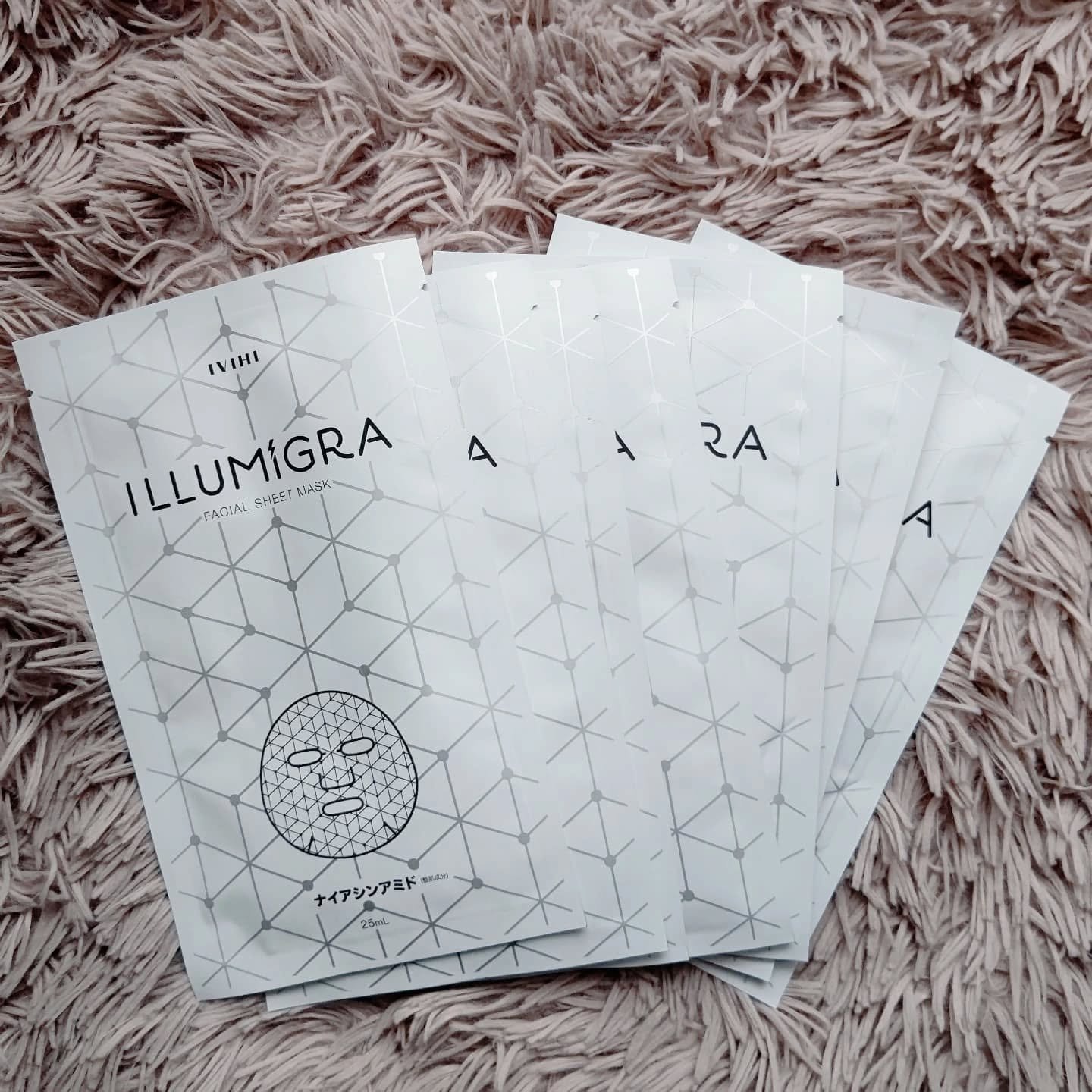 イルミグラフェイシャルシートマスク/IVIHI/シートマスク・パックを使ったクチコミ（3枚目）
