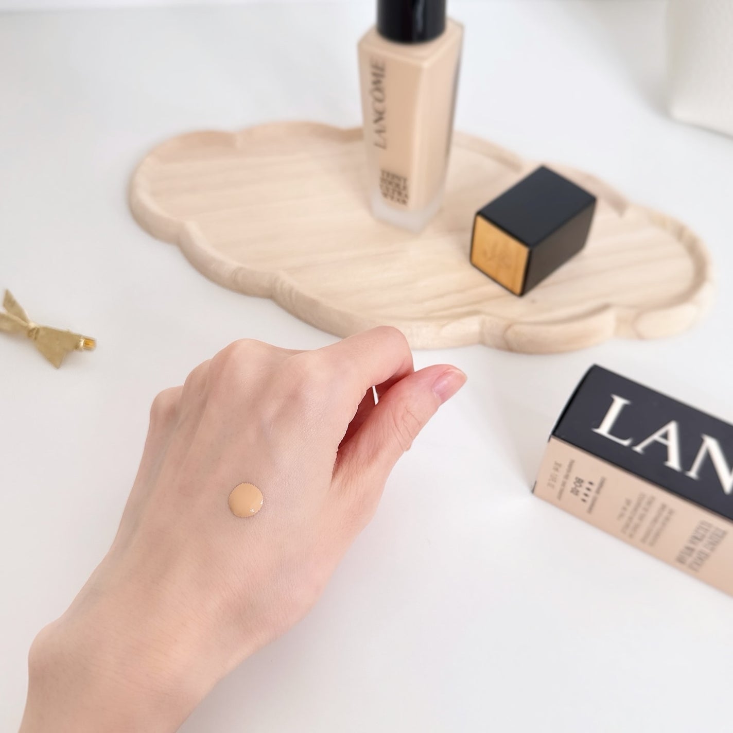 タンイドル ウルトラ ウェア リキッド N/LANCOME/リキッドファンデーションを使ったクチコミ(2枚目)