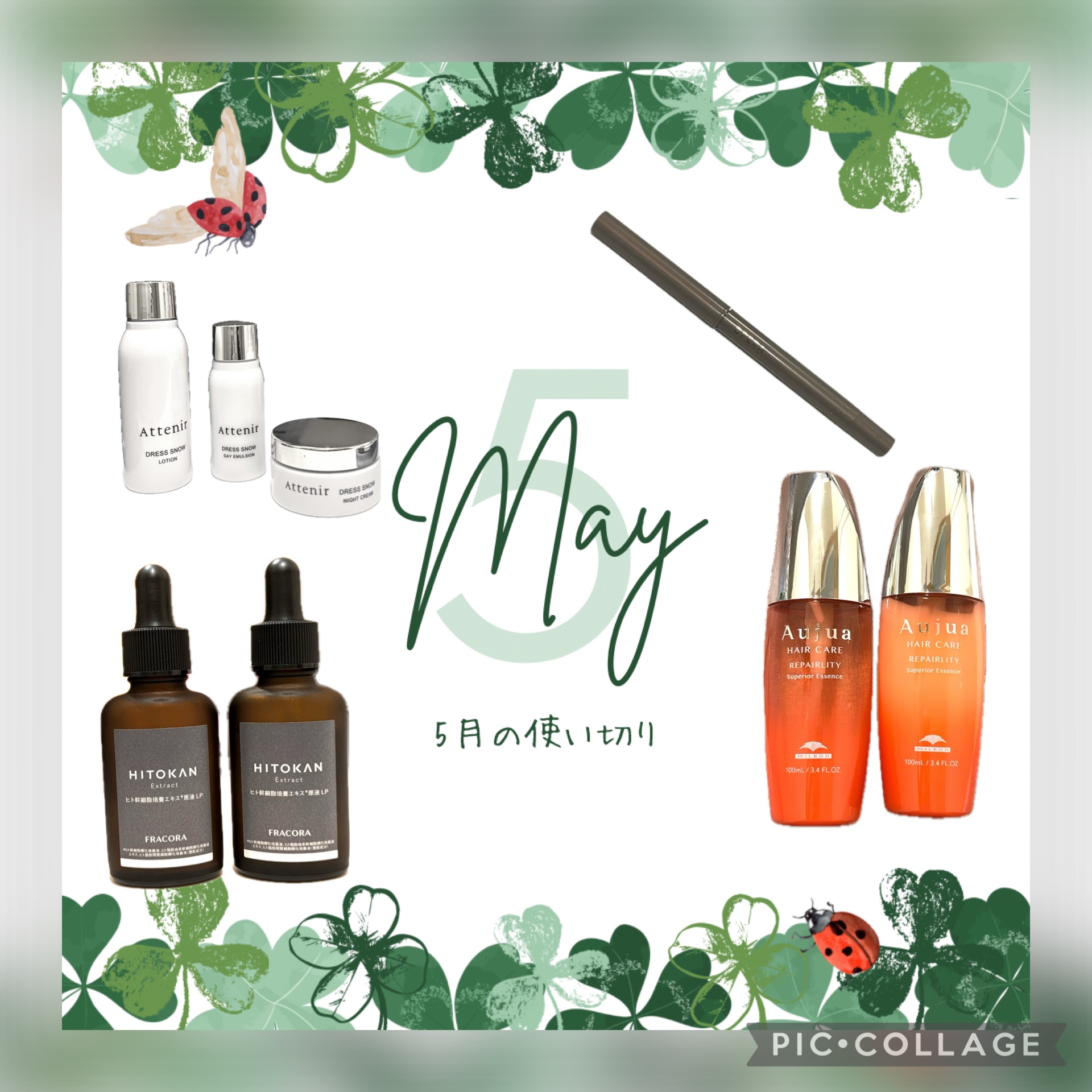 ドレススノー 2週間セット/アテニア/スキンケアキットを使ったクチコミ（1枚目）