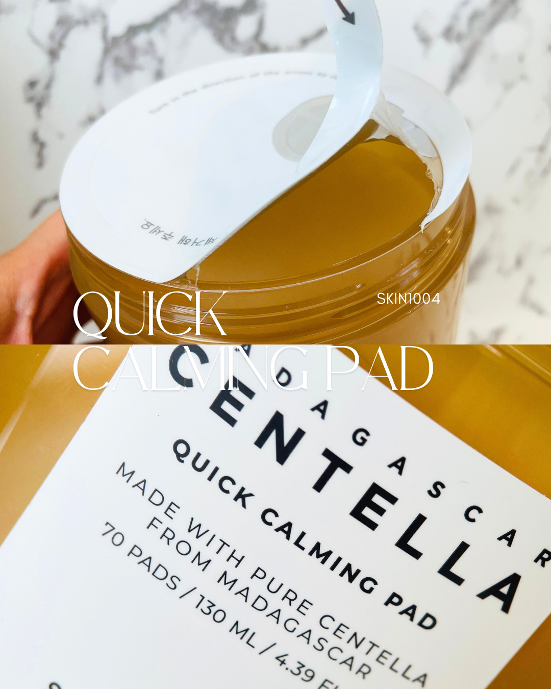 センテラ クイックカーミングパッド/SKIN1004/トナーパッドを使ったクチコミ（2枚目）