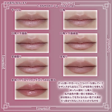 影色リップメイカー/CEZANNE/口紅・グロス・リップライナー・リップケアを使ったクチコミ(3枚目)