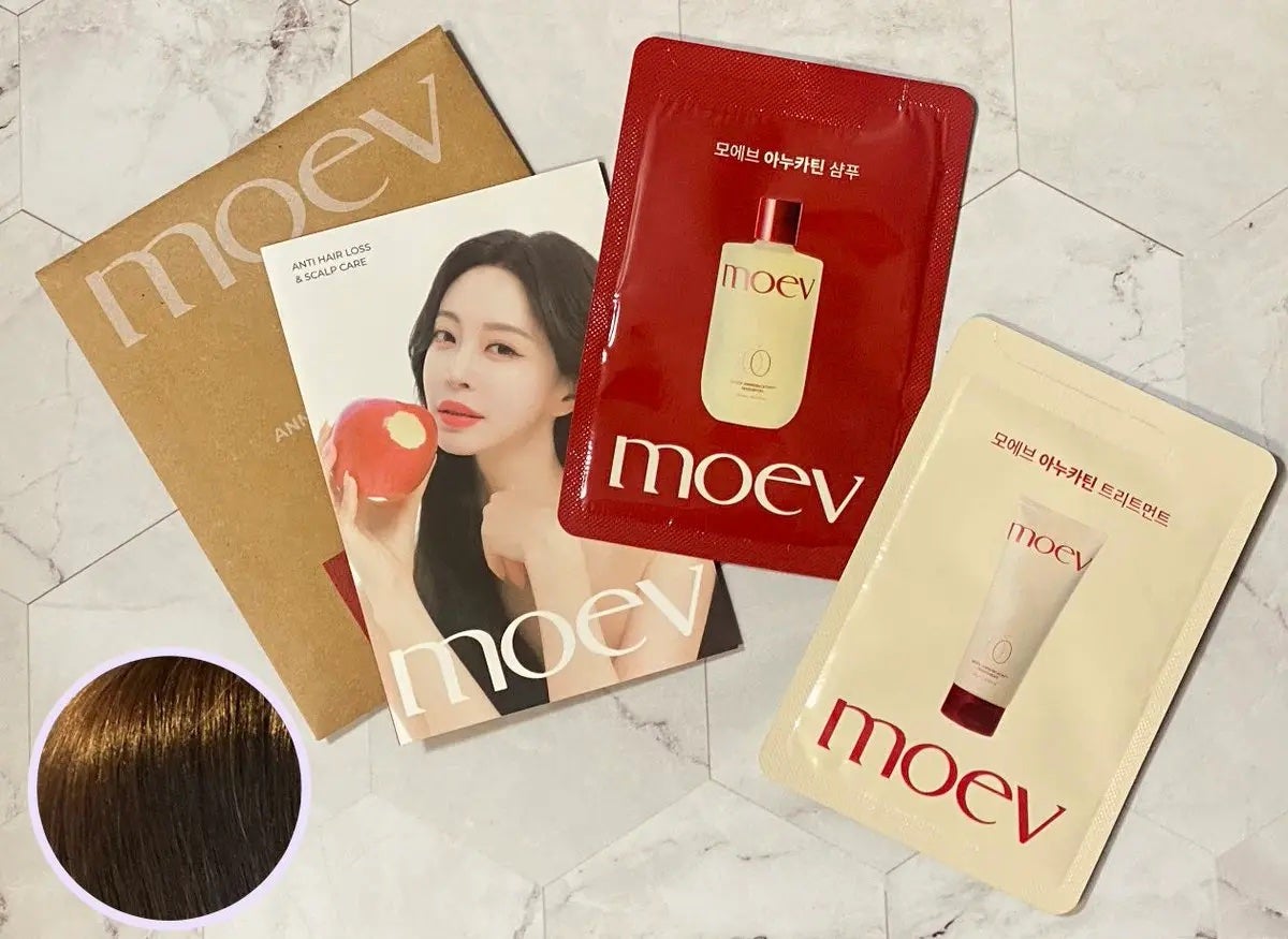 モエブ アヌカチン シャンプー/トリートメント/moev/市販シャンプーを使ったクチコミ(1枚目)