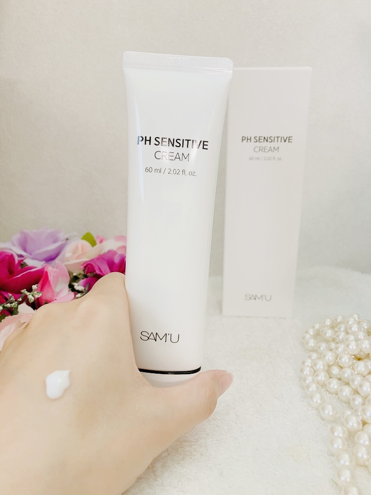 PHセンシティブクリームチューブ 60ml/SAM'U/フェイスクリームを使ったクチコミ（2枚目）