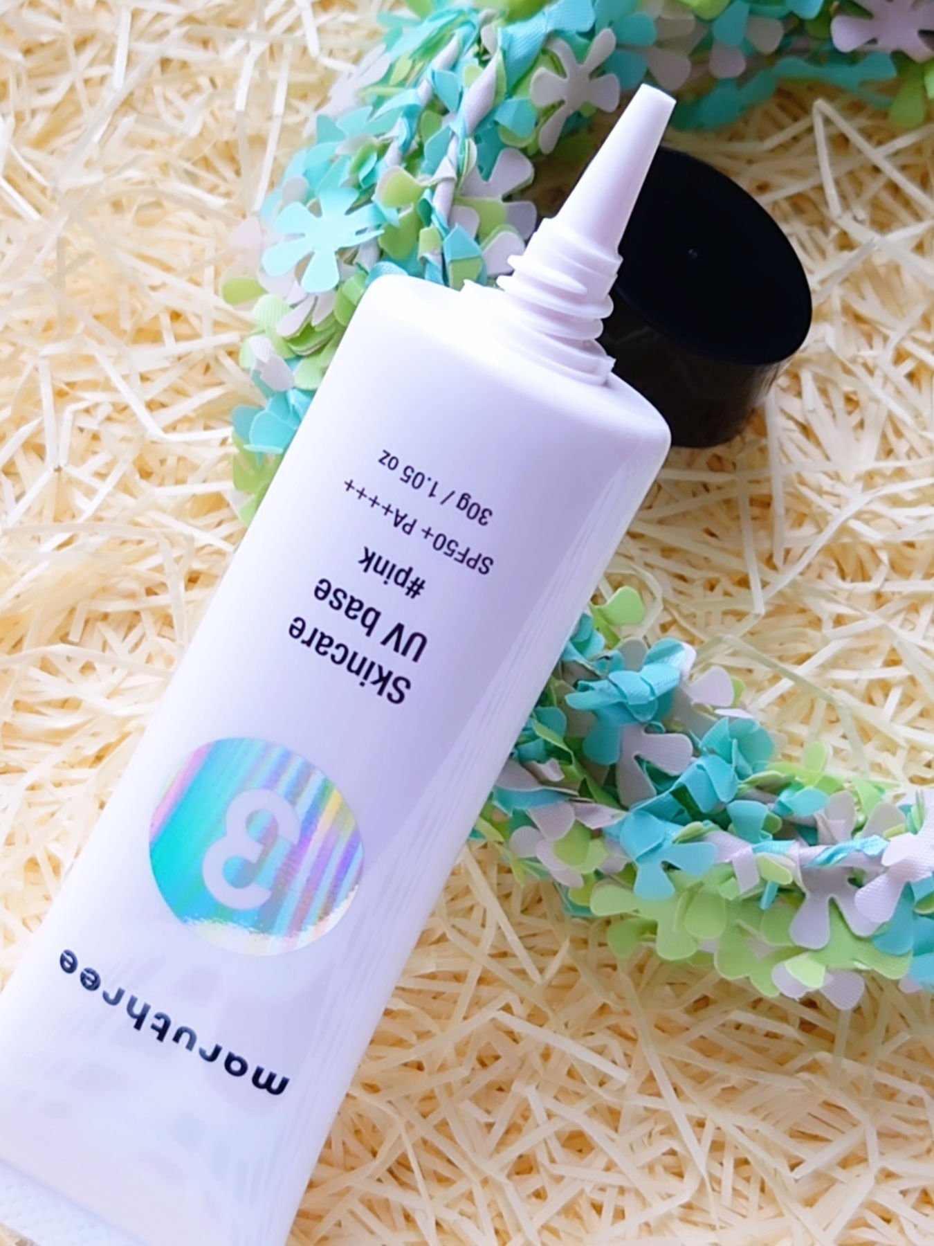 薬用スキンケアUVベース/maruthree/日焼け止め・UVケアを使ったクチコミ（2枚目）