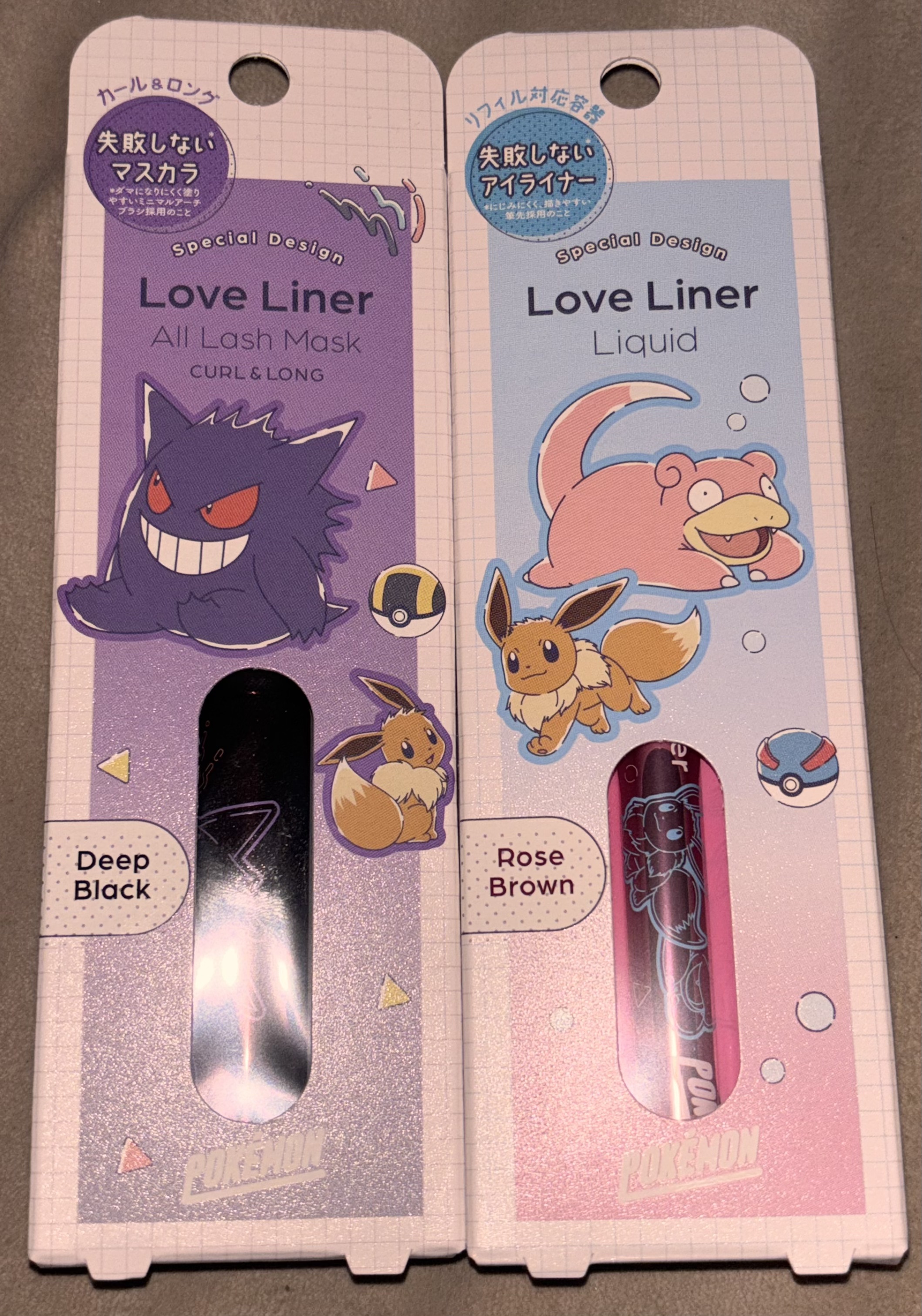 オールラッシュ マスク カール＆ロング＜マスカラ＞ ディープブラック(ポケモンデザイン)【限定】/ラブ・ライナー/マスカラを使ったクチコミ（1枚目）