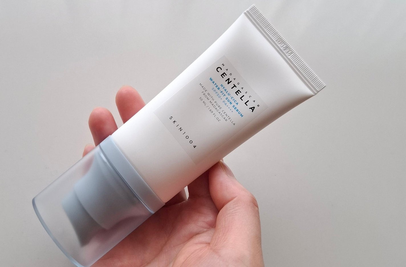 ヒアルーシカ ウォーターフィット サンセラム/SKIN1004/日焼け止めローションを使ったクチコミ(5枚目)