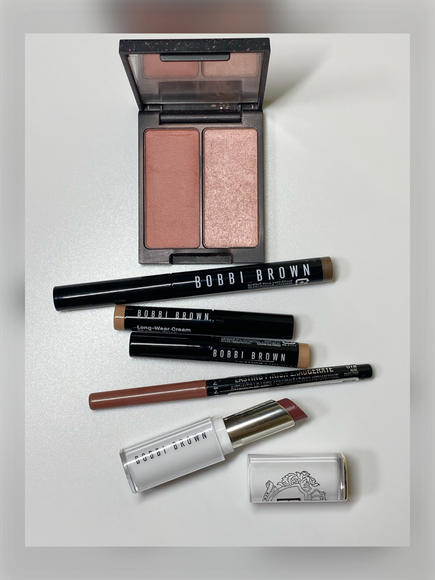 ダンシング ディメンションズ フェイスパレット/RMK/パウダーチークを使ったクチコミ（2枚目）