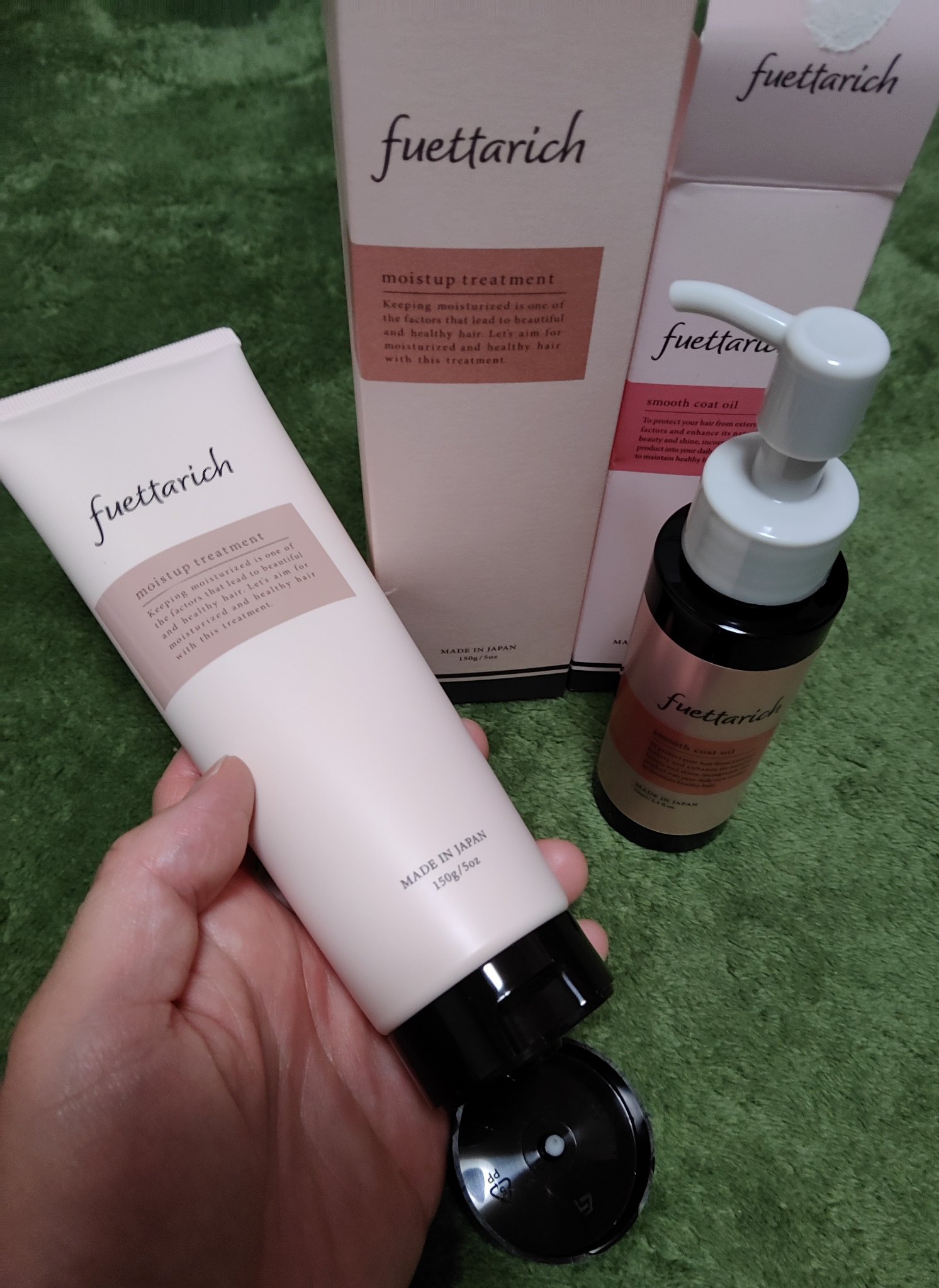 モイストアップ ジェル シャンプー/トリートメント/fuettarich (フエッタリッチ)/サロンシャンプーを使ったクチコミ（2枚目）