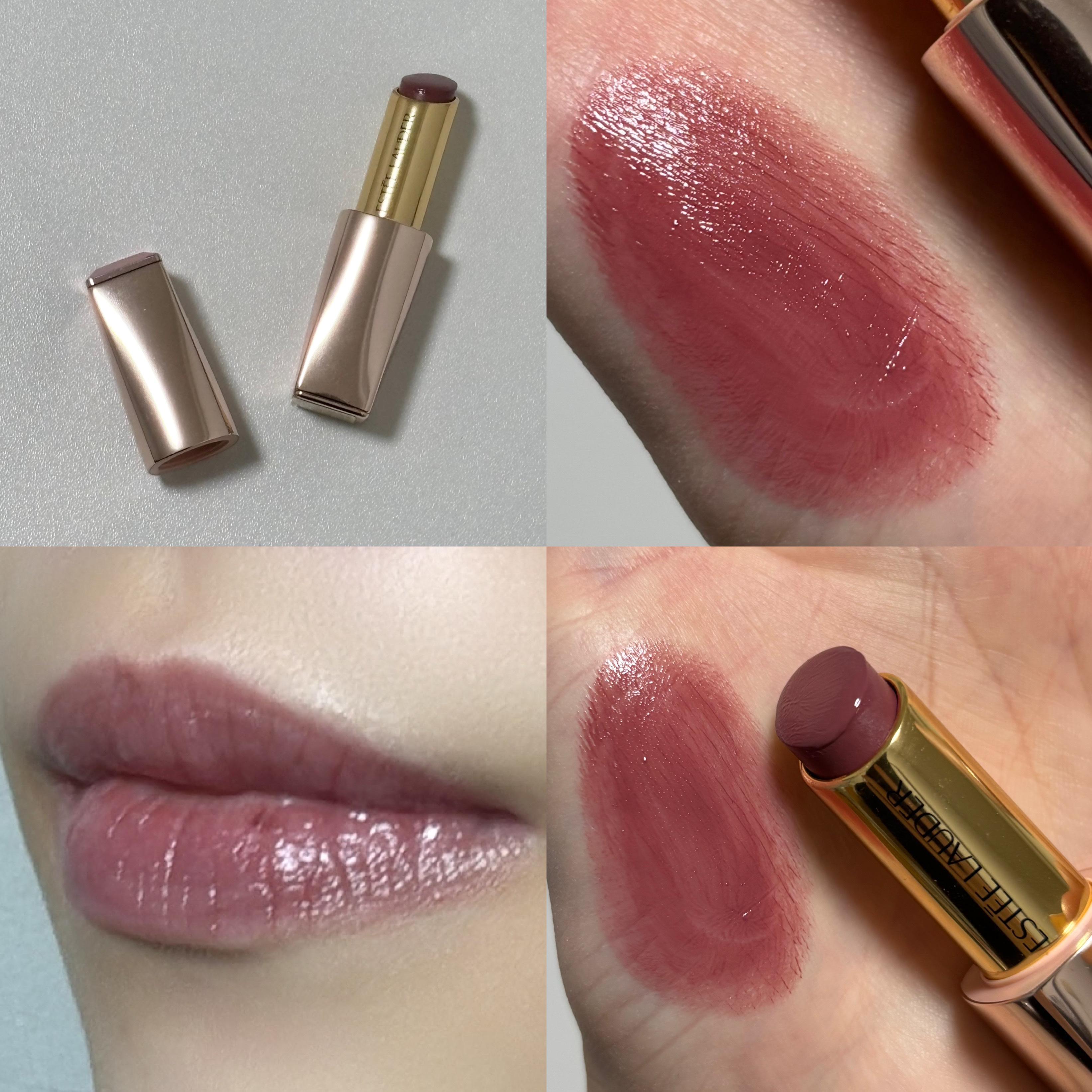 ピュア カラー クリスタル バーム/ESTEE LAUDER/口紅を使ったクチコミ（1枚目）