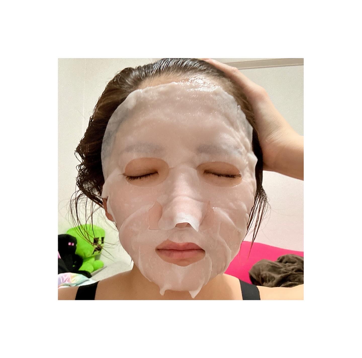 原液美容100マスク レチノール&コラーゲン/ONE STONE TWO BIRDS/シートマスク・パックを使ったクチコミ（3枚目）