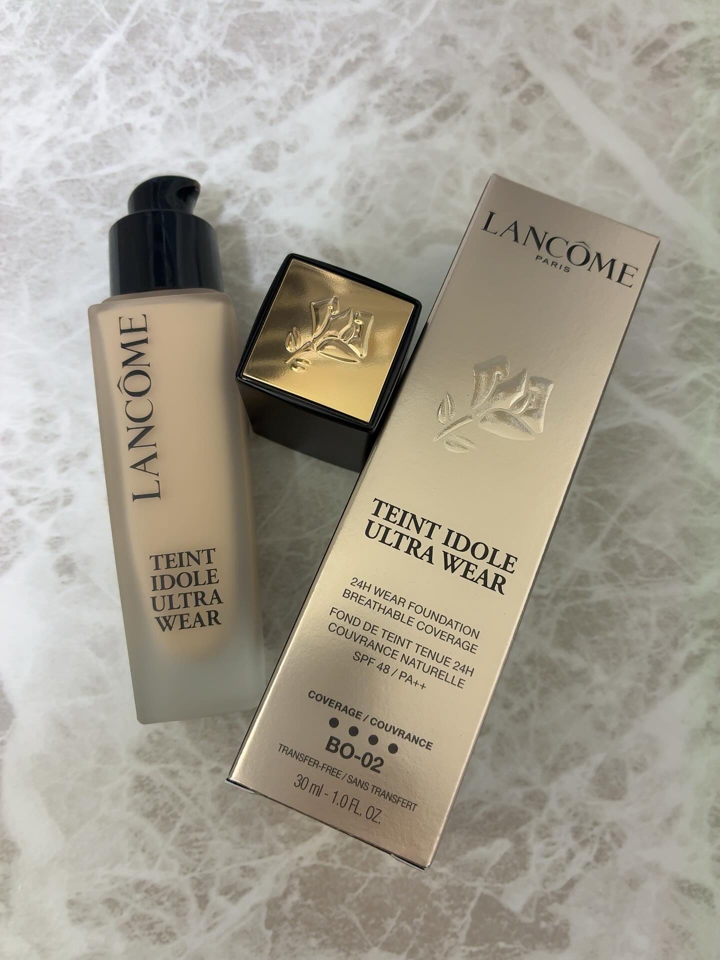 タンイドル ウルトラ ウェア リキッド N/LANCOME/リキッドファンデーションを使ったクチコミ（2枚目）