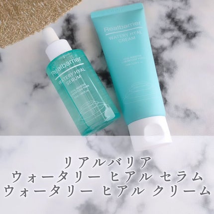 ウォータリー ヒアル クリーム/Real Barrier/フェイスクリームを使ったクチコミ(1枚目)