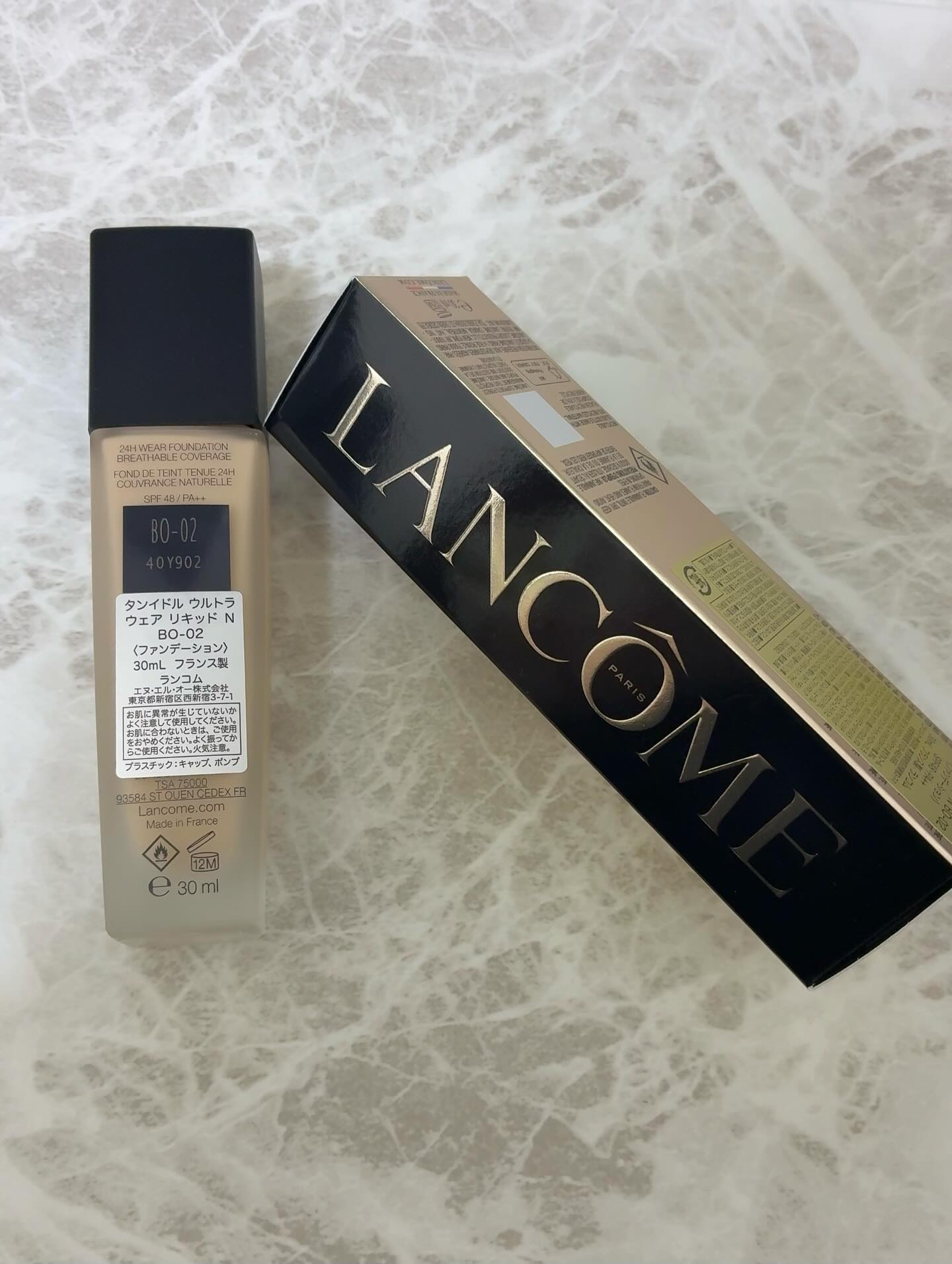 タンイドル ウルトラ ウェア リキッド N/LANCOME/リキッドファンデーションを使ったクチコミ（3枚目）