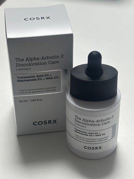 RXザ・アルファアルブチン2 ニキビ跡ケアセラム/COSRX/美容液を使ったクチコミ(1枚目)
