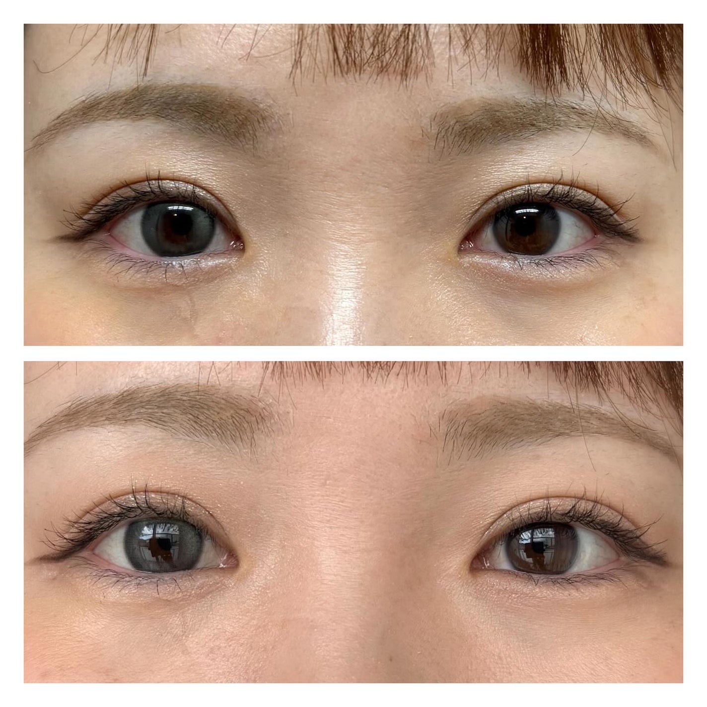 Eyelighter Glowy 1Month/OLENS/カラーコンタクトレンズを使ったクチコミ(3枚目)