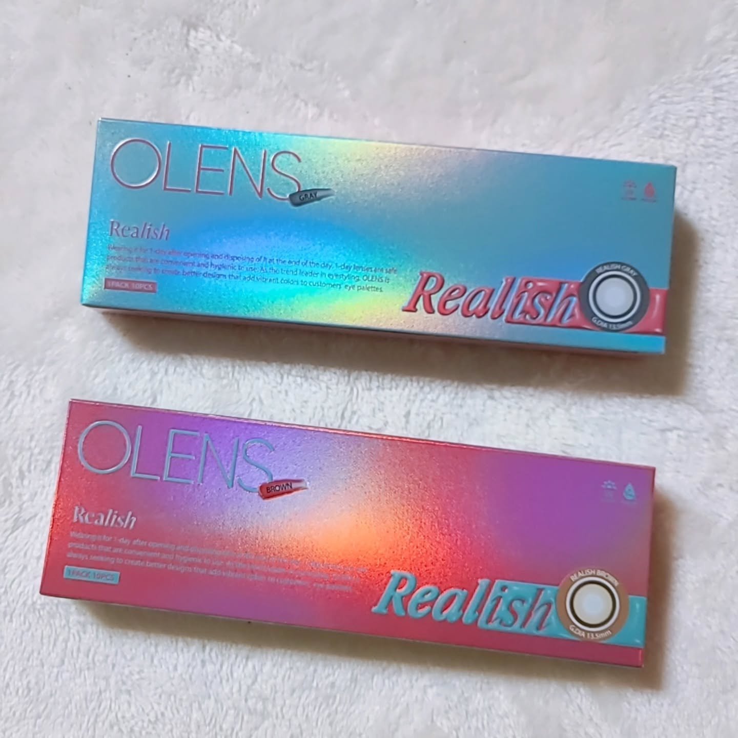 Realish 1day/OLENS/ワンデー（１DAY）カラコンを使ったクチコミ（2枚目）