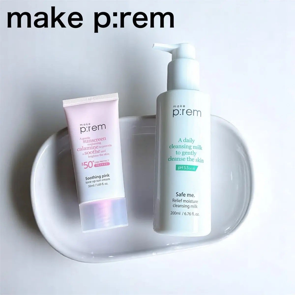 セーフミー リリーフモイスチャー クレンジングミルク /make prem/ミルククレンジングを使ったクチコミ(1枚目)