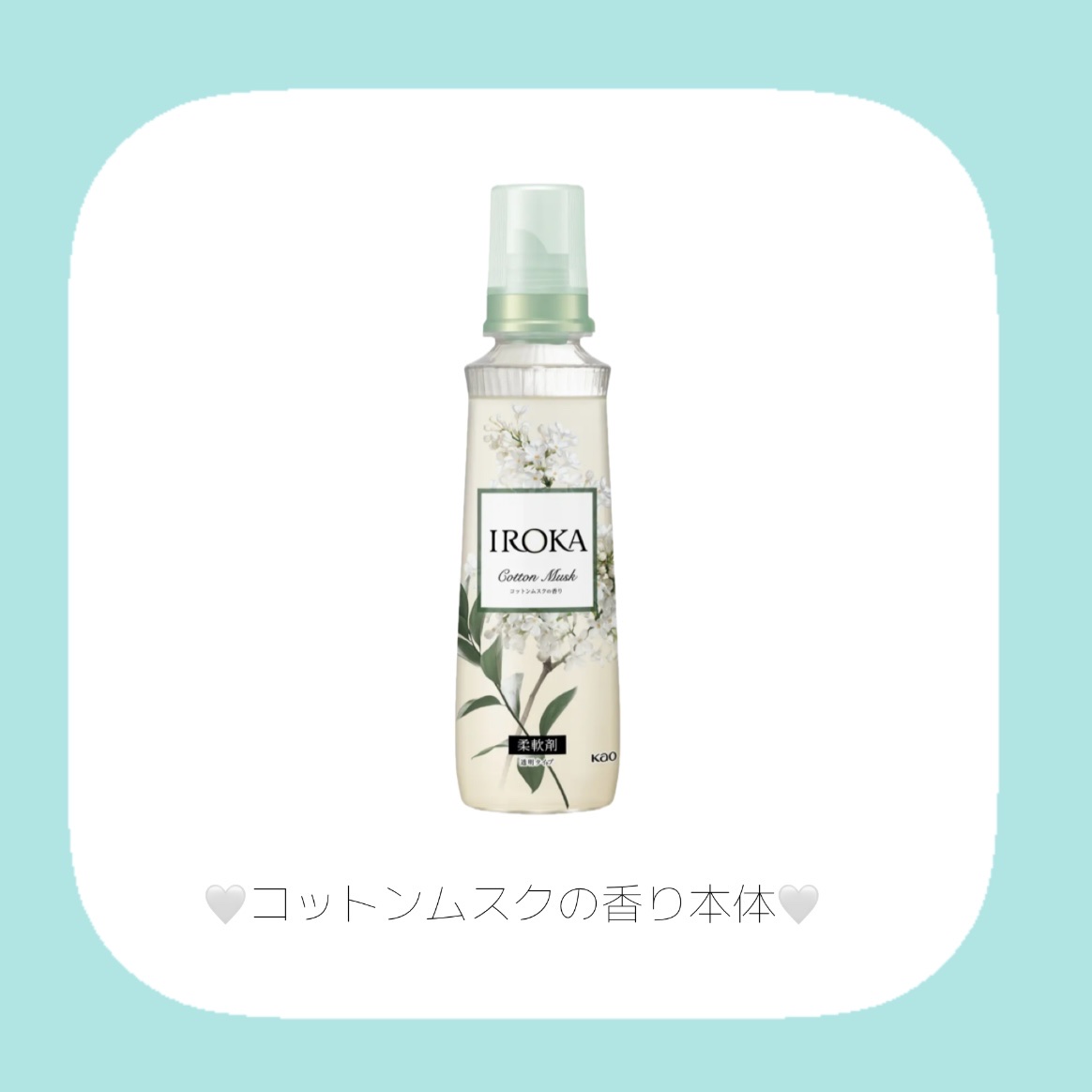 IROKA コットンムスクの香り/IROKA/柔軟剤を使ったクチコミ（3枚目）