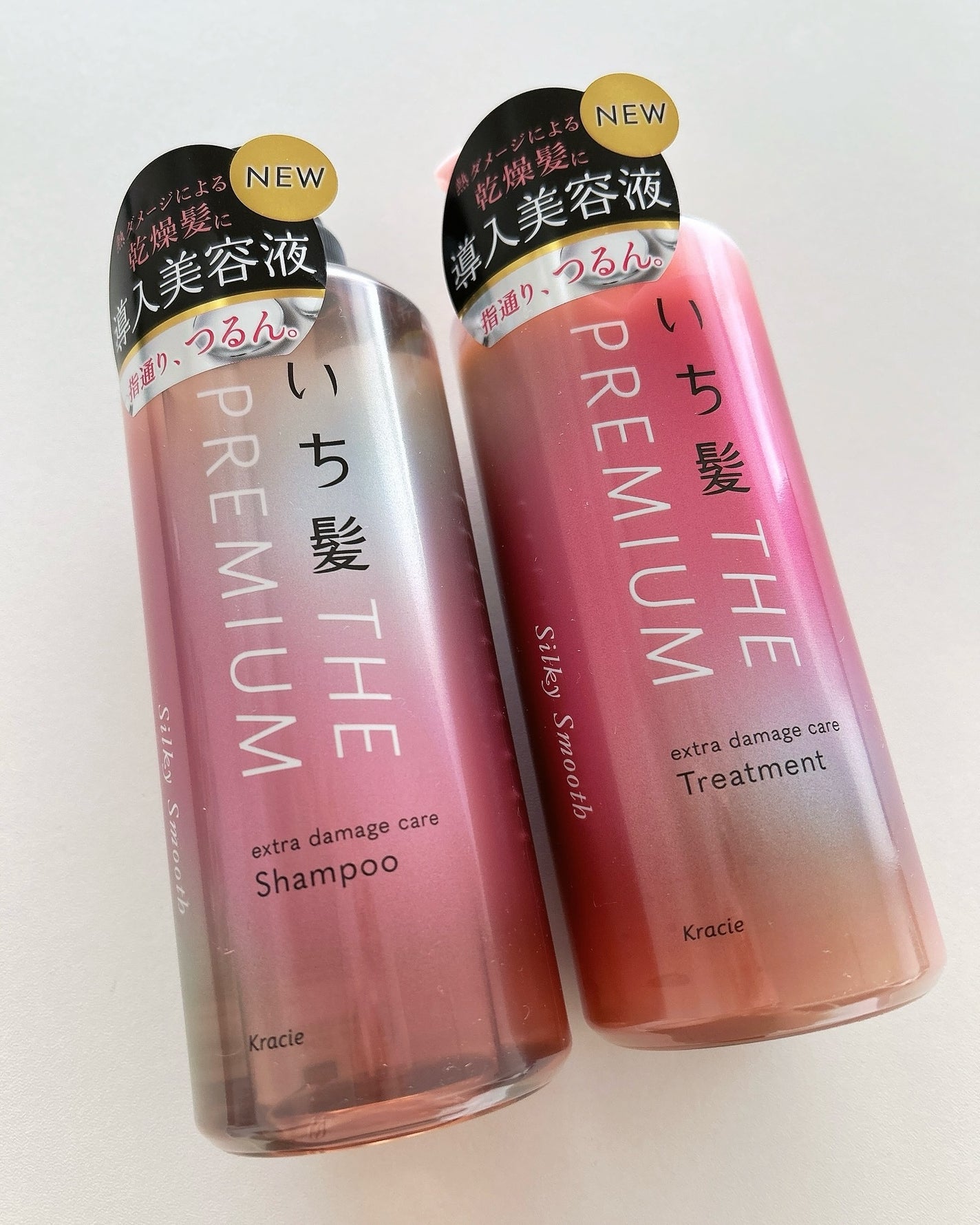 THE PREMIUM エクストラダメージケアシャンプー/トリートメント(シルキースムース)/いち髪/市販シャンプーを使ったクチコミ(1枚目)