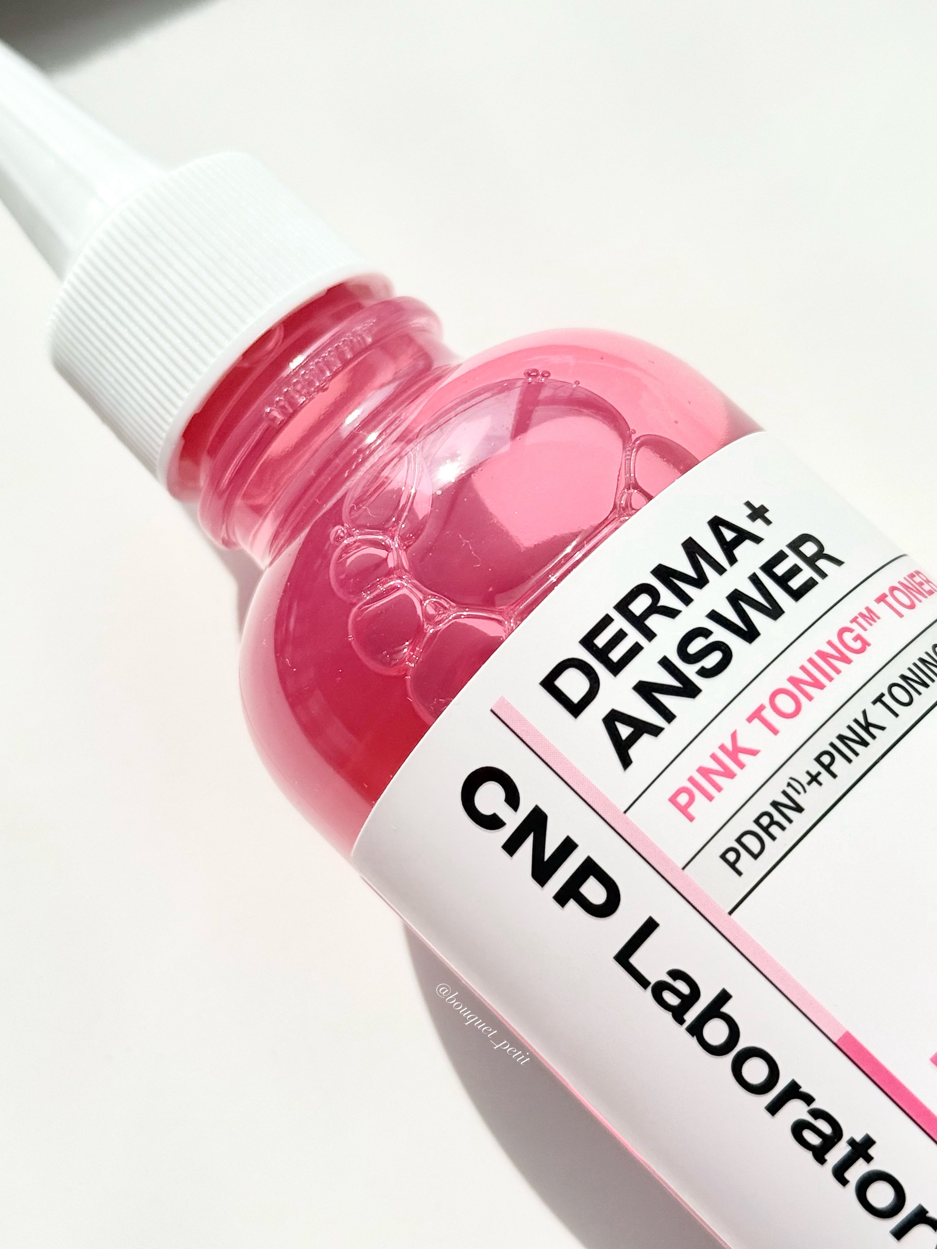 ダーマアンサーピンクトーニングトナー/CNP Laboratory/化粧水を使ったクチコミ（2枚目）