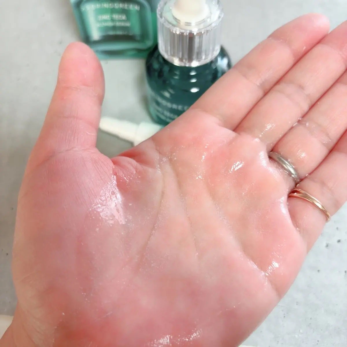 ジンクテカBセラムセット/BRING GREEN/スキンケアキットを使ったクチコミ(3枚目)