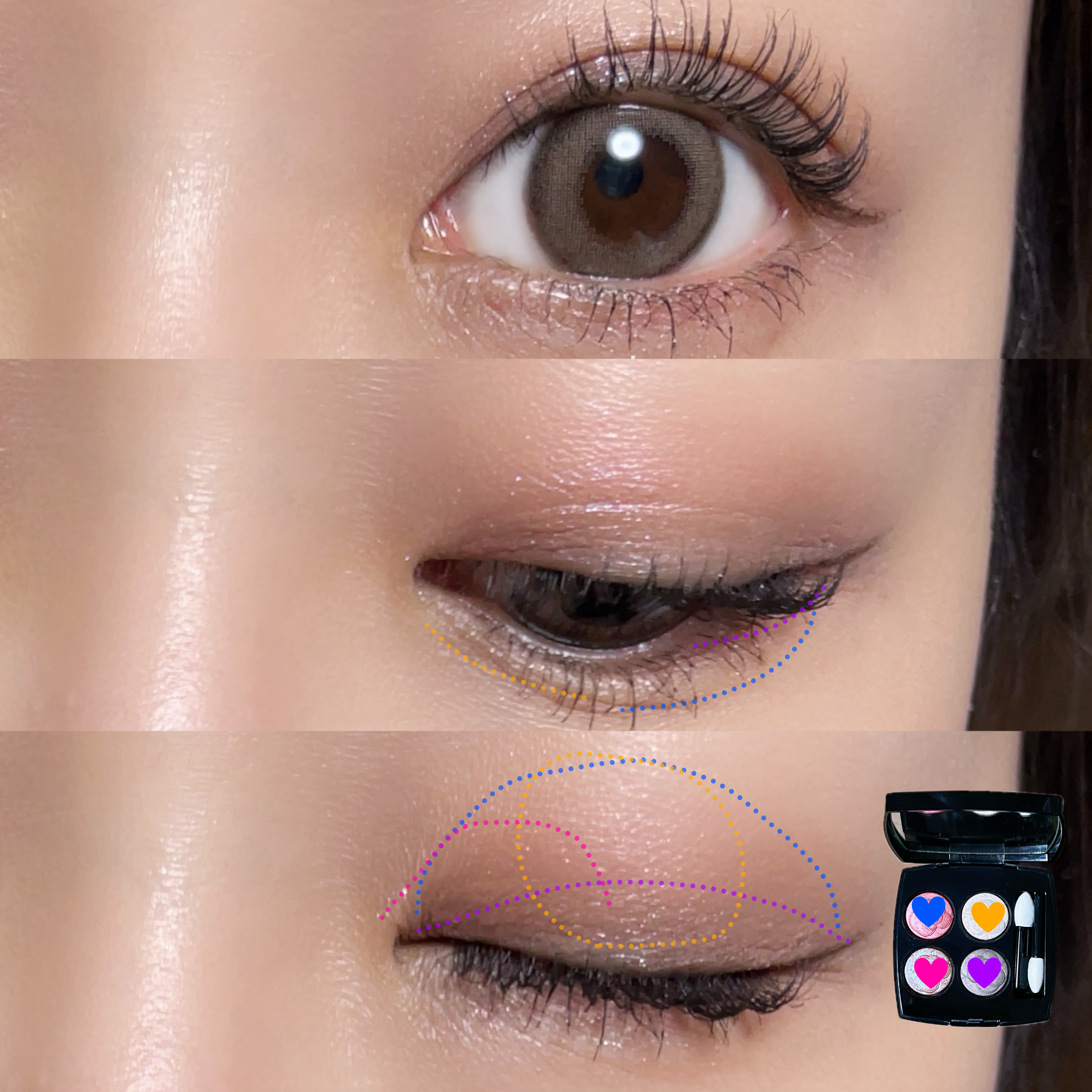 レ キャトル オンブル/CHANEL/アイシャドウパレットを使ったクチコミ（2枚目）