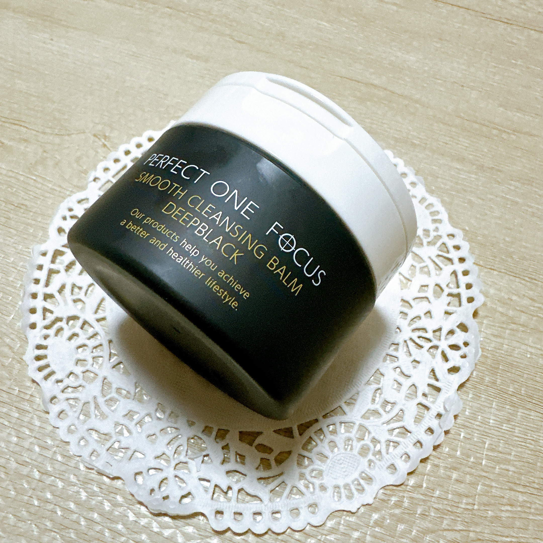 パーフェクトワンフォーカス スムースクレンジングバーム ディープブラック/PERFECT ONE  FOCUS/クレンジングバームを使ったクチコミ（2枚目）
