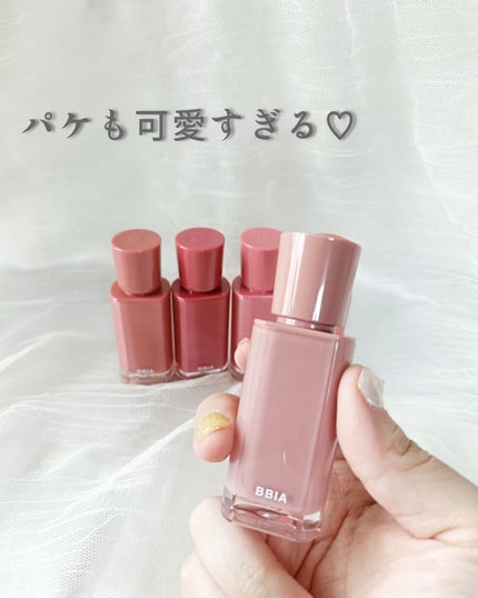 グロウティント 00 ロージー/BBIA/口紅を使ったクチコミ(3枚目)