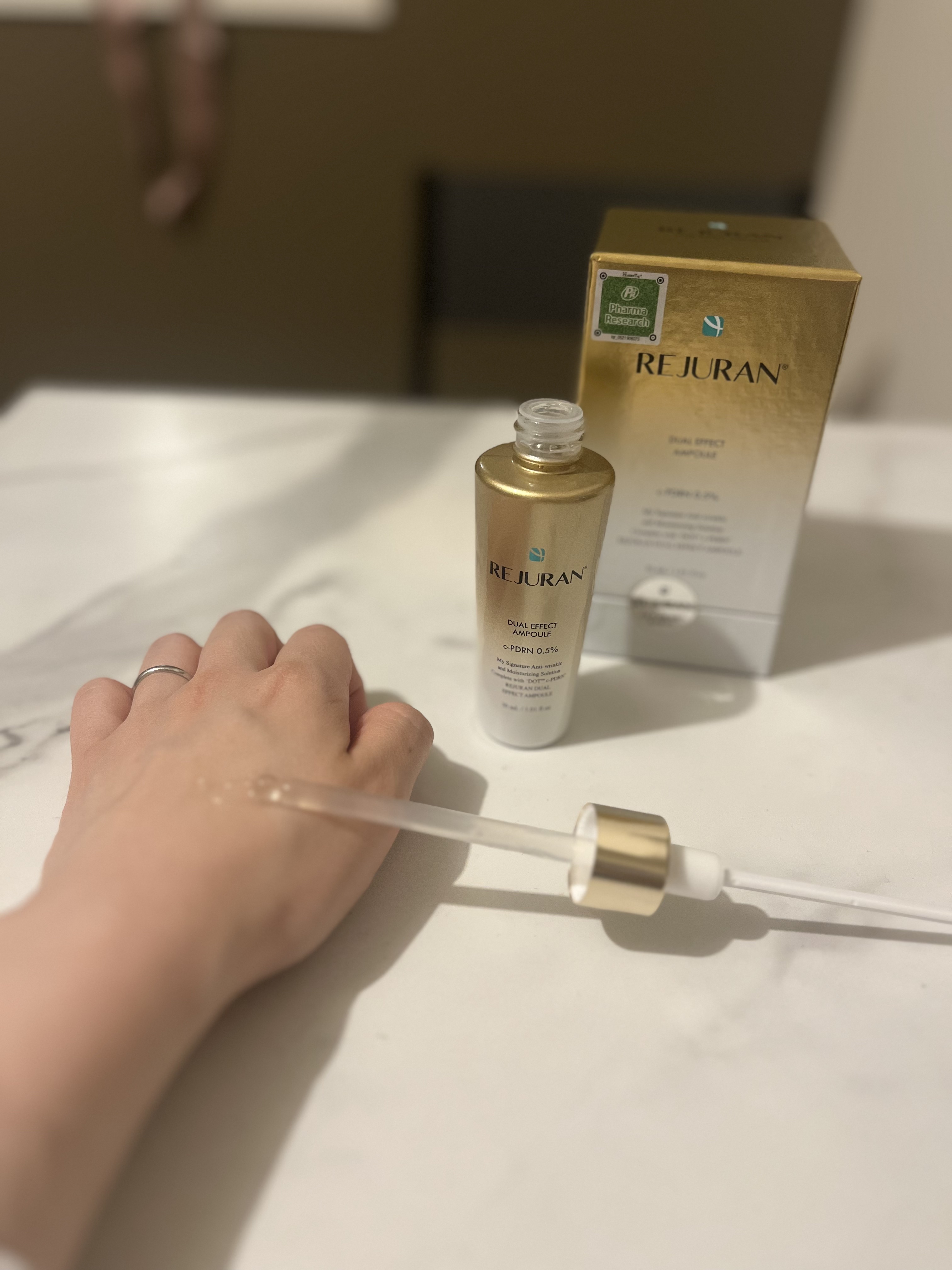 REJURAN デュアル エフェクト アンプル 30mL/REJURAN COSMETICS/美容液を使ったクチコミ（3枚目）