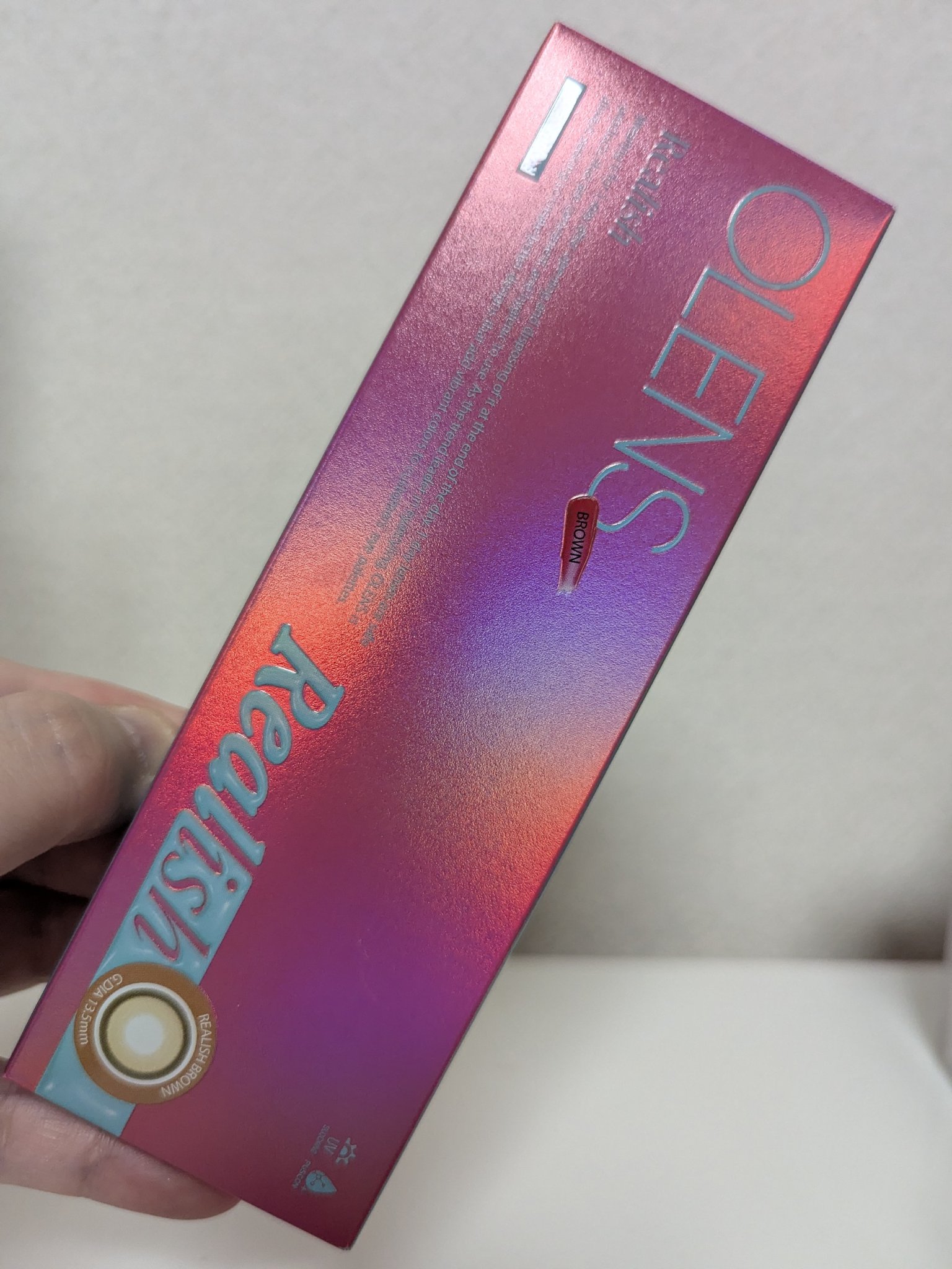 Realish 1day/OLENS/ワンデー（１DAY）カラコンを使ったクチコミ（2枚目）