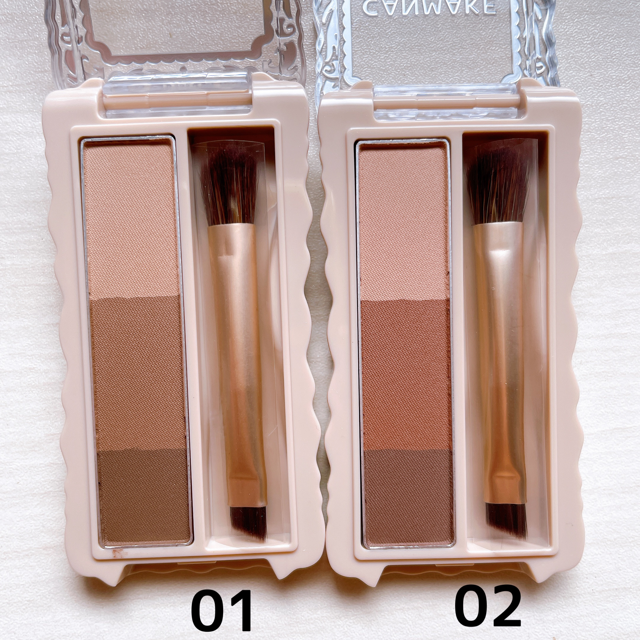 フィットスタイラーアイブロウ/キャンメイク/パウダーアイブロウを使ったクチコミ（2枚目）