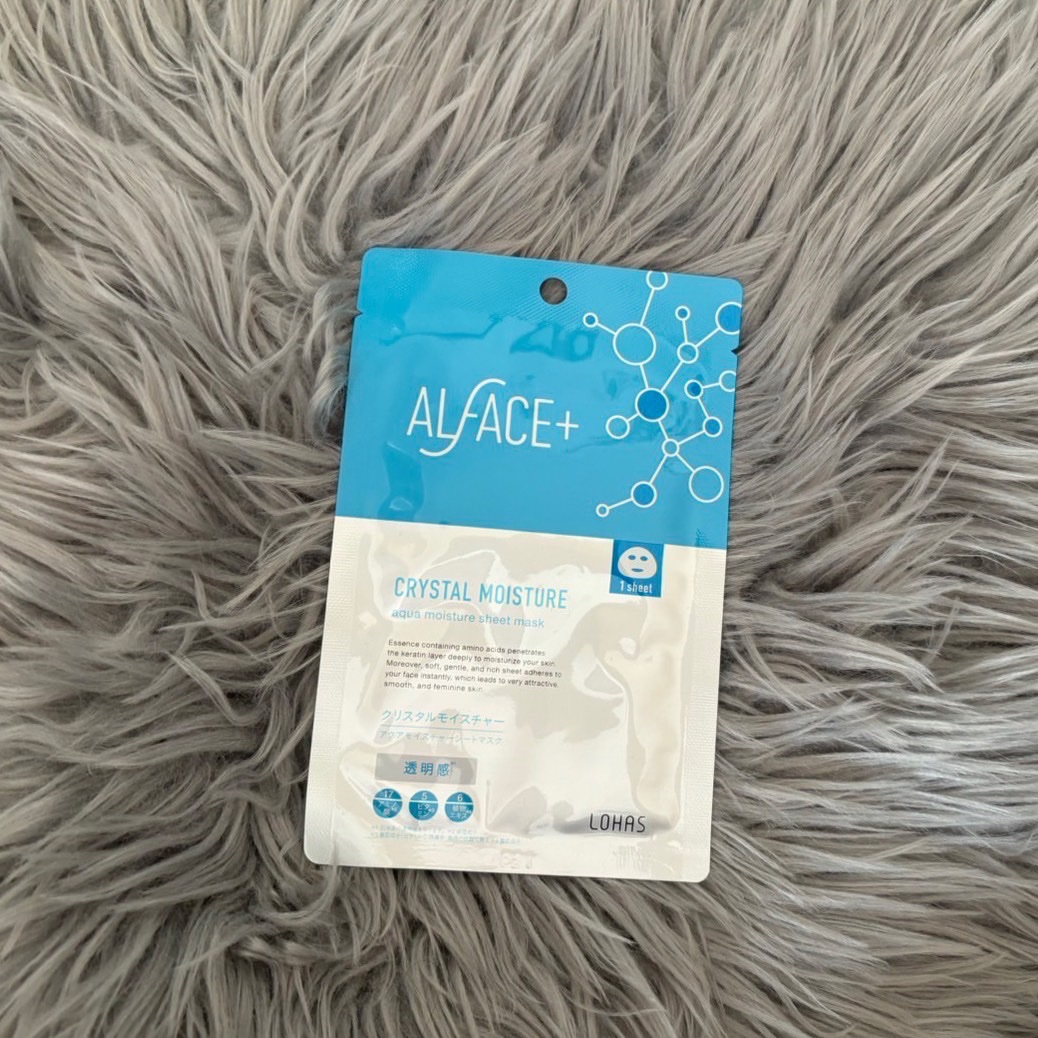 クリスタルモイスチャー アクアモイスチャー シートマスク 1枚/ALFACE+/シートマスク・パックを使ったクチコミ（1枚目）