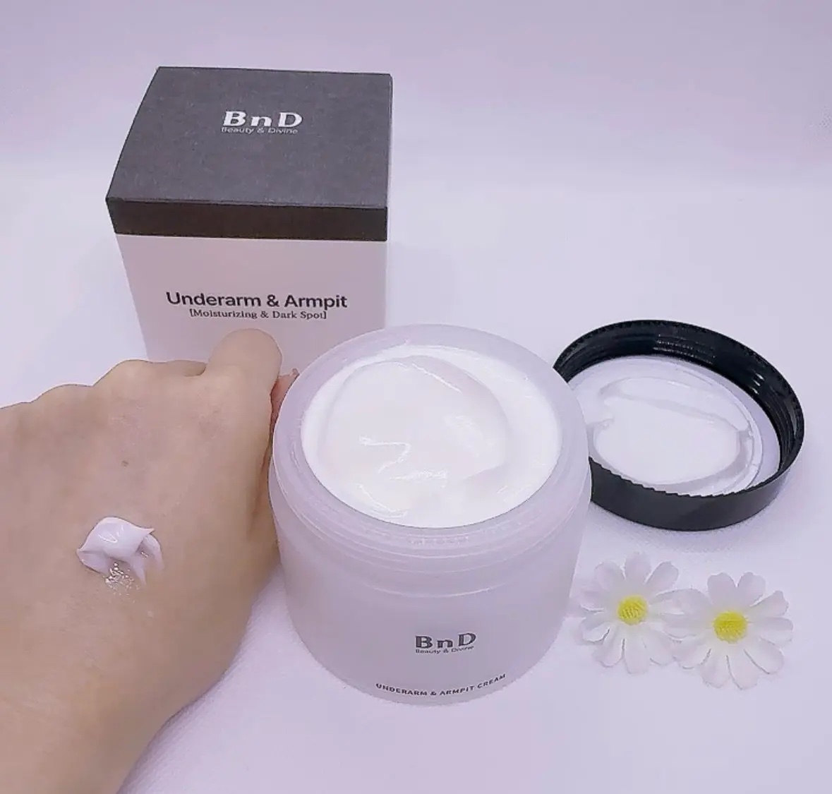 BnDアンダーアームクリーム(ボディクリーム)/BnD/デリケートゾーンケアを使ったクチコミ（2枚目）