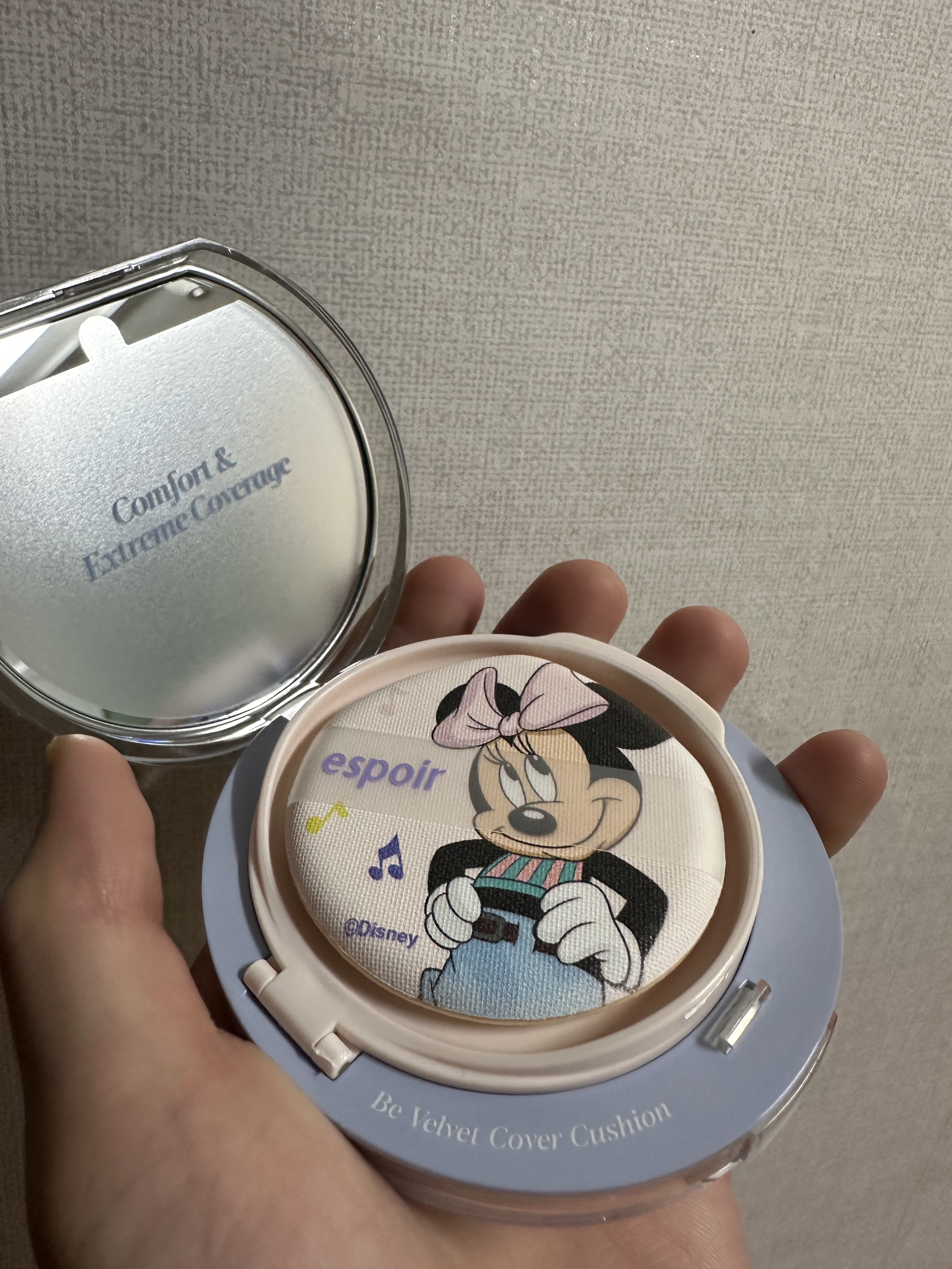 ビーベルベットカバークッション/espoir/クッションファンデーションを使ったクチコミ（2枚目）