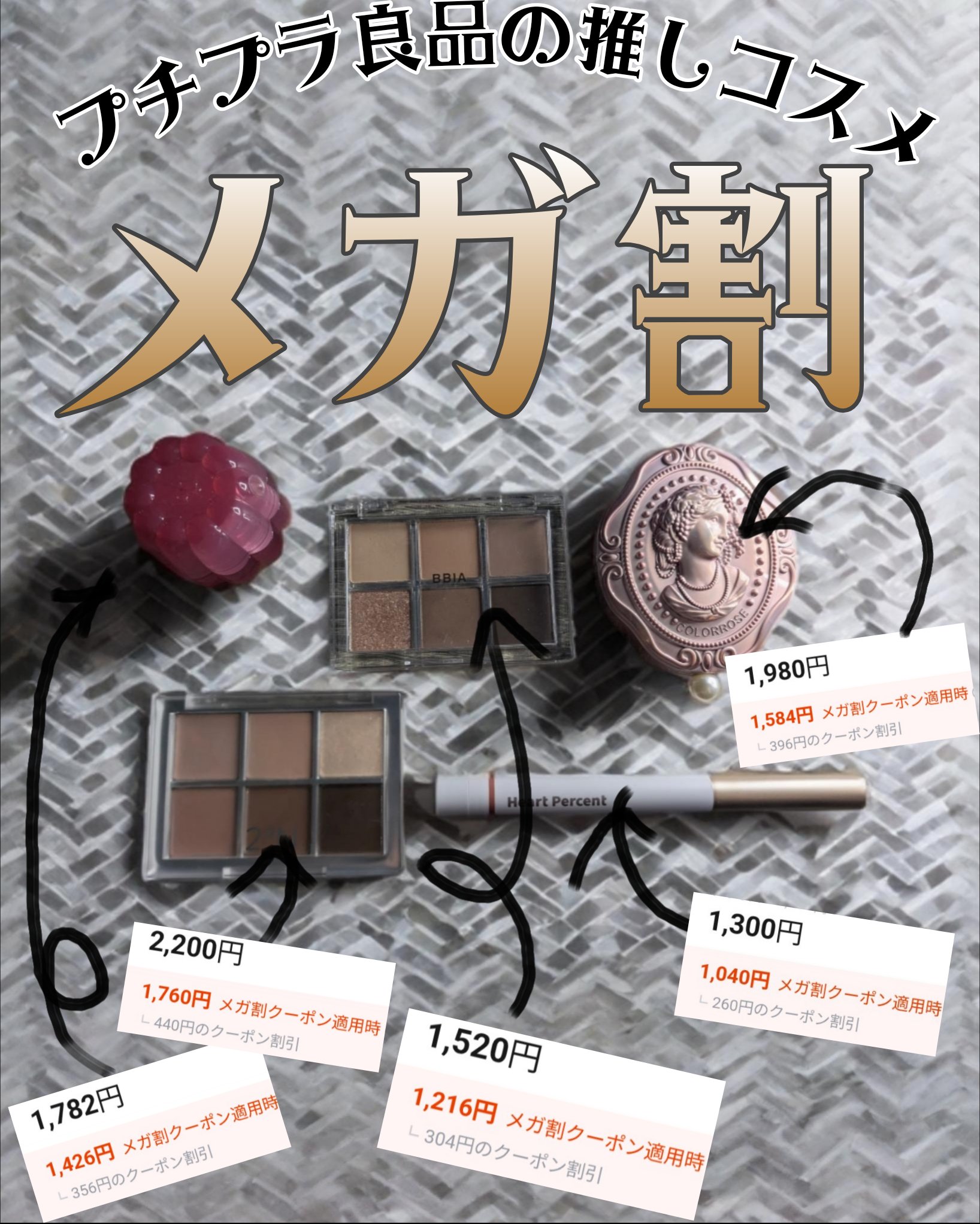 女王のカメオグラデーションチーク/COLORROSE/パウダーチークを使ったクチコミ（1枚目）