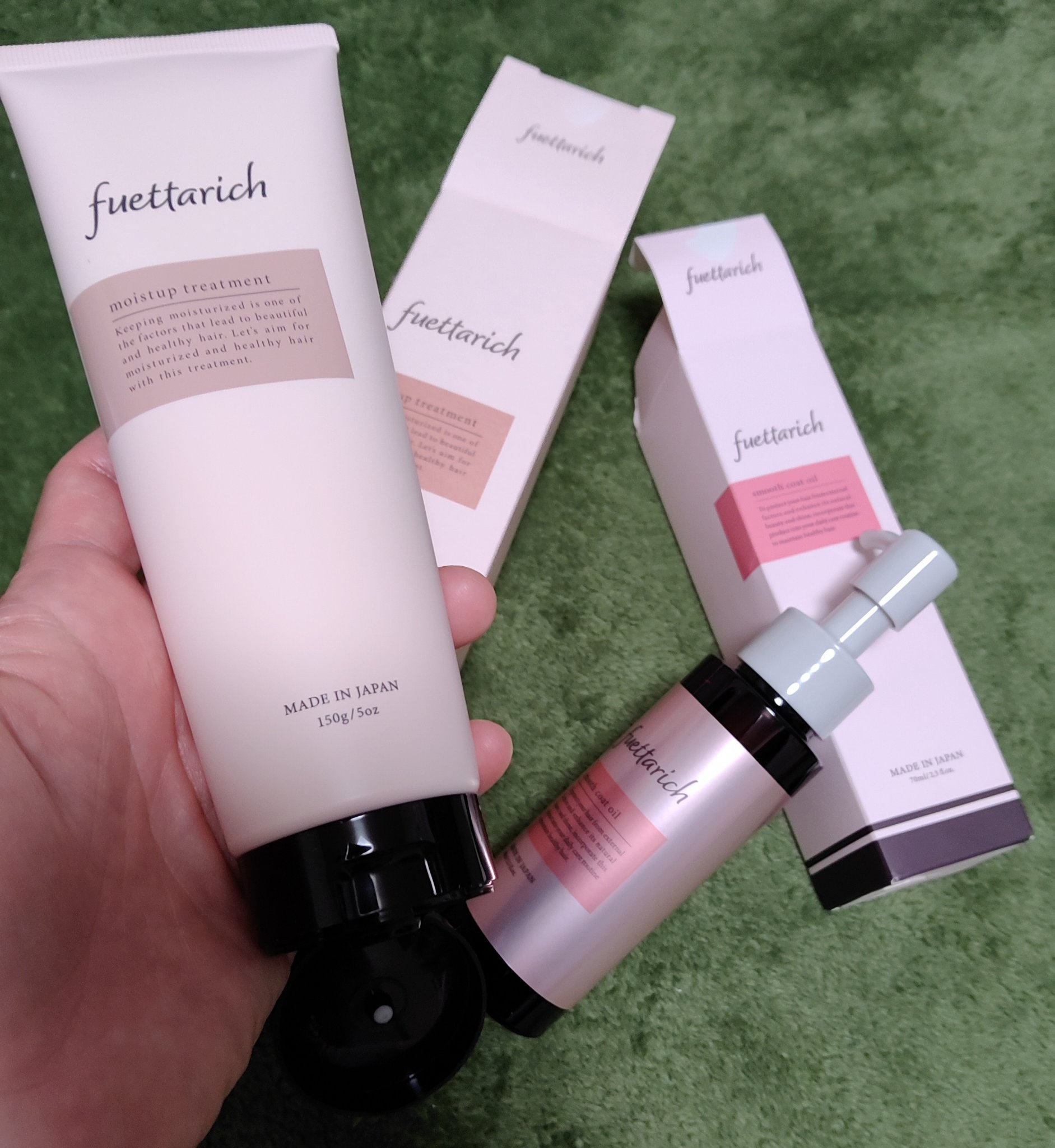 モイストアップ ジェル シャンプー/トリートメント/fuettarich (フエッタリッチ)/サロンシャンプーを使ったクチコミ（1枚目）