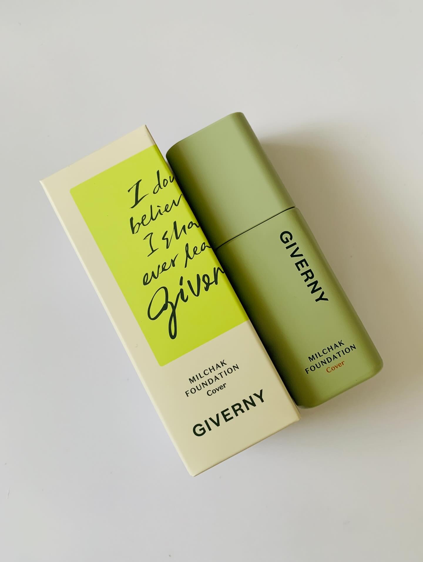 ジヴェルニー 密着カバーファンデーション/GIVERNY/リキッドファンデーションを使ったクチコミ（2枚目）