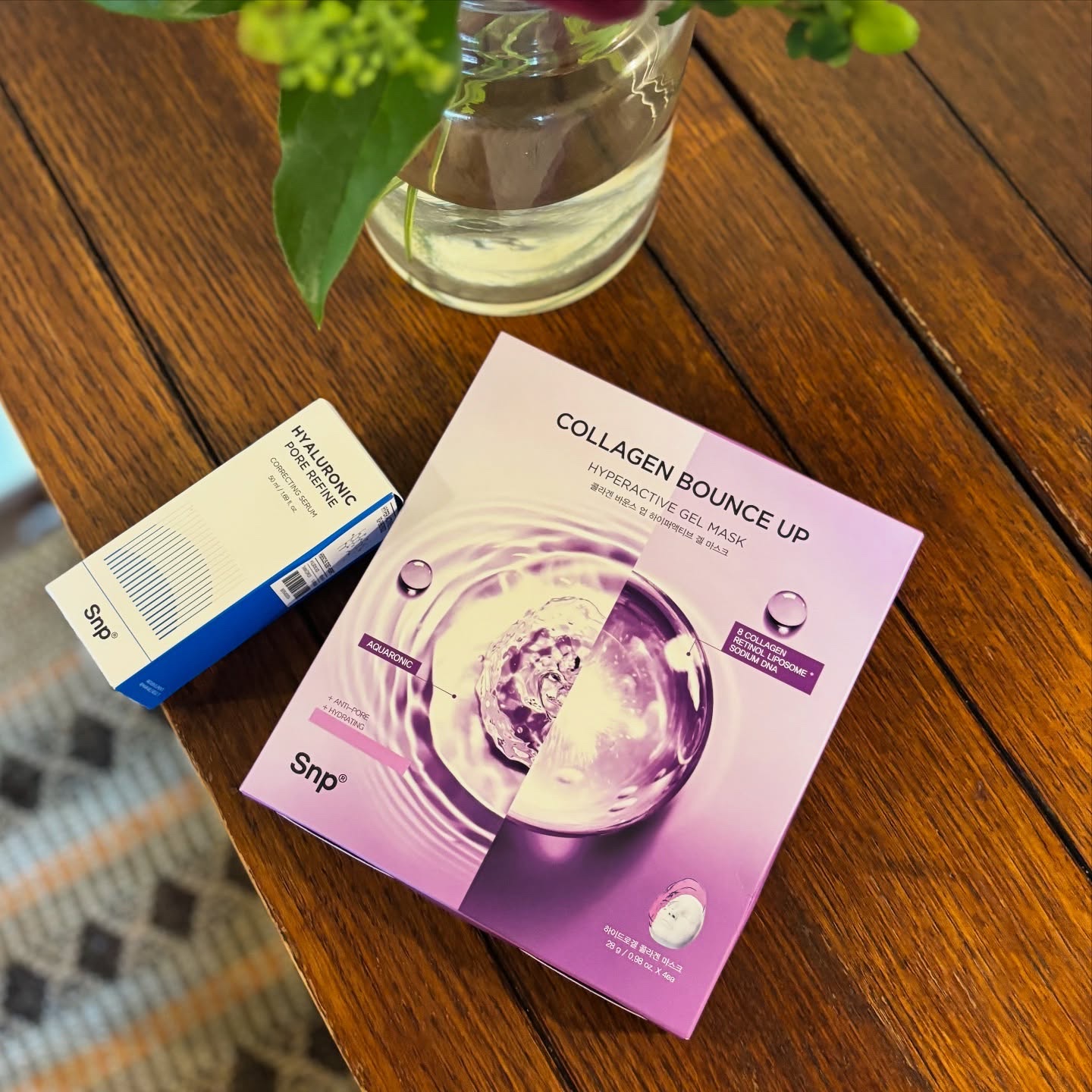 コラーゲンバウンスアップハイパーアクティブゲルマスク/SNP/シートマスク・パックを使ったクチコミ（2枚目）