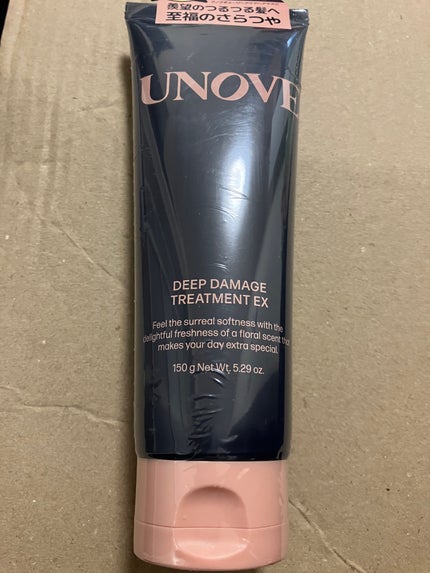 ディープダメージトリートメントEX/UNOVE/洗い流すヘアトリートメントを使ったクチコミ(1枚目)