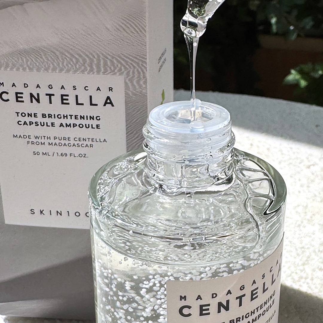 トーンブライトニング カプセルアンプル/SKIN1004/美容液を使ったクチコミ（3枚目）