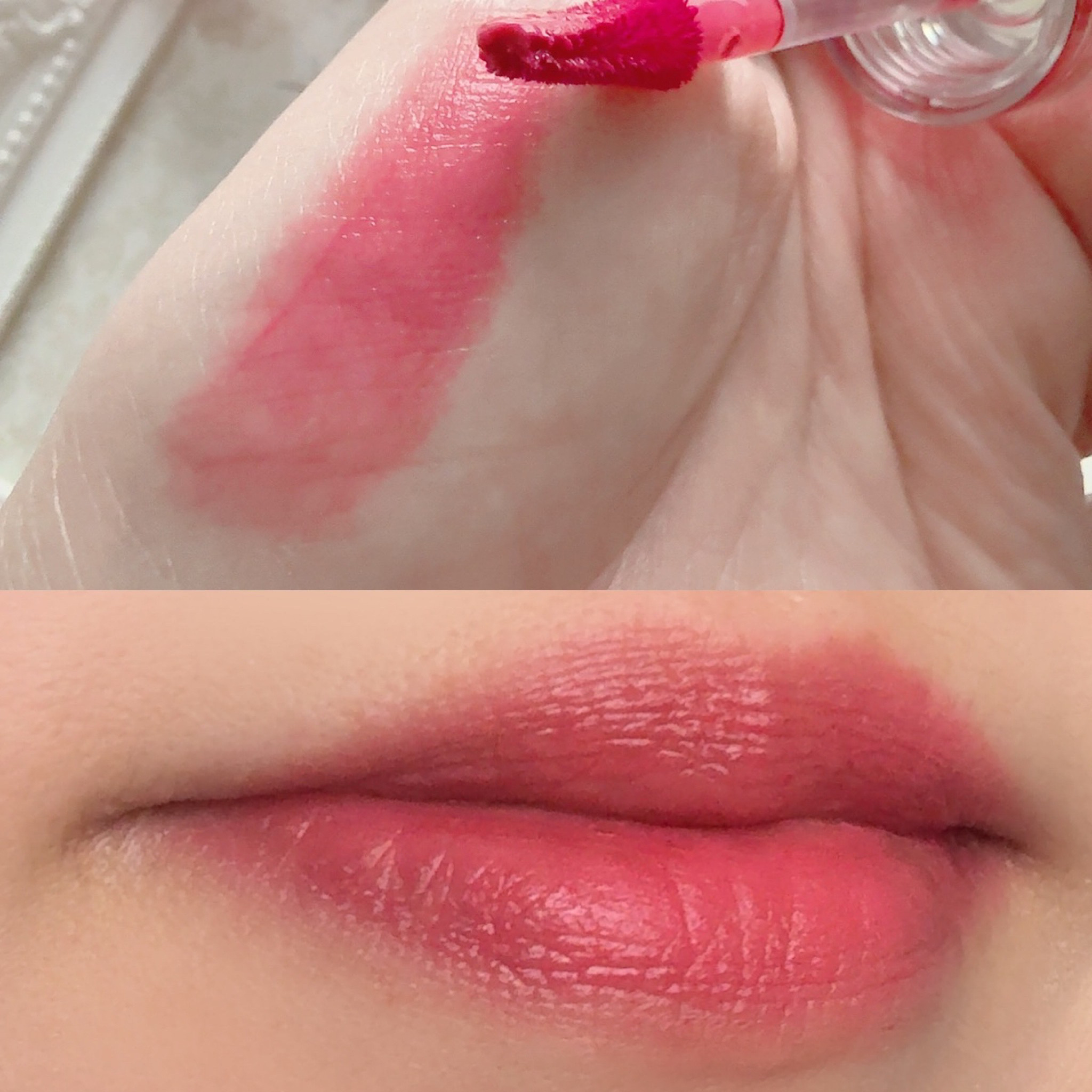 ペリペラ インク ジェラブル ティント/PERIPERA/リップティントを使ったクチコミ（3枚目）