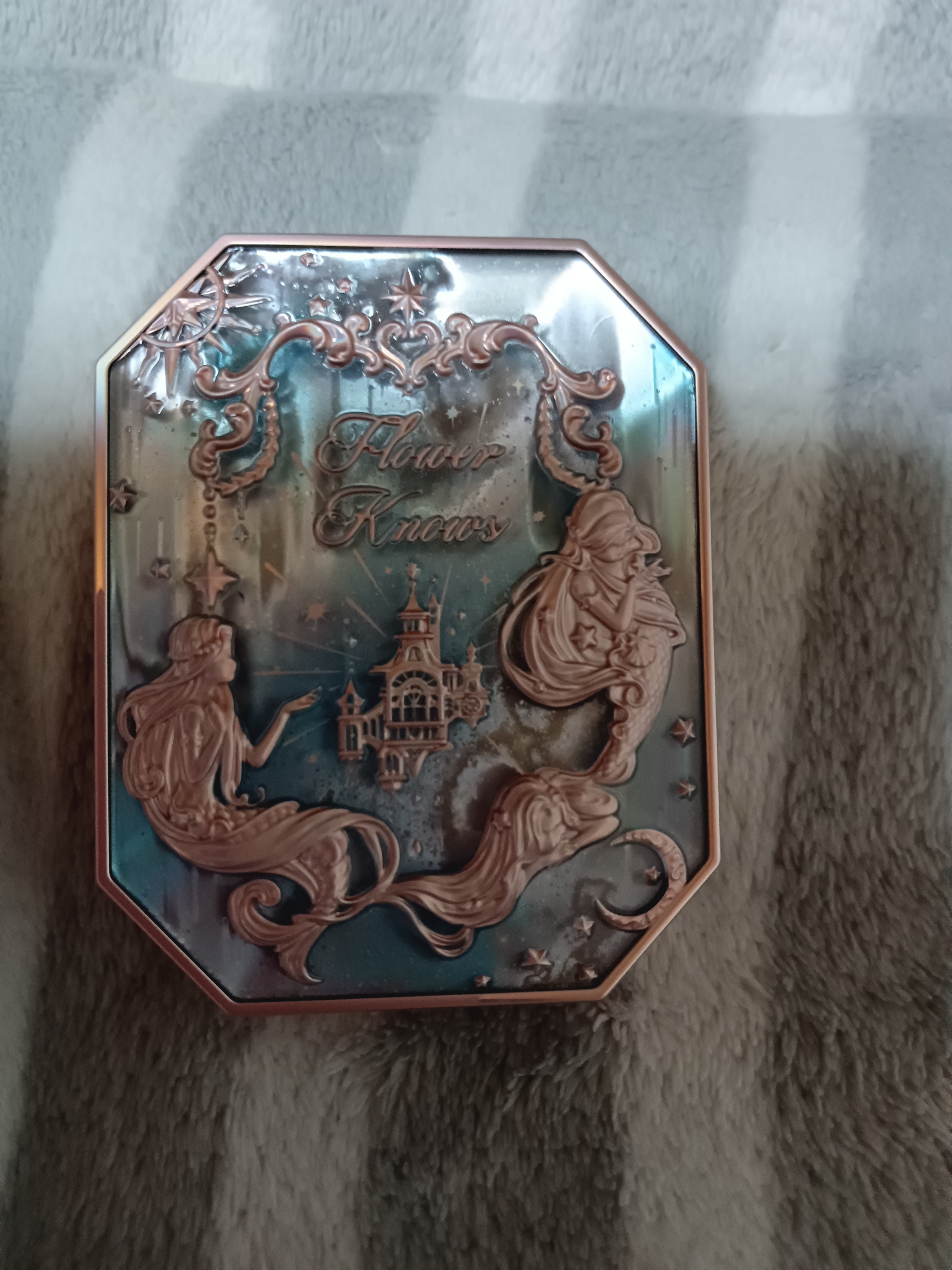 月光人魚 ジュエリーチークブラッシュ 02：Moonlight Dawn/FlowerKnows/パウダーチークを使ったクチコミ（3枚目）