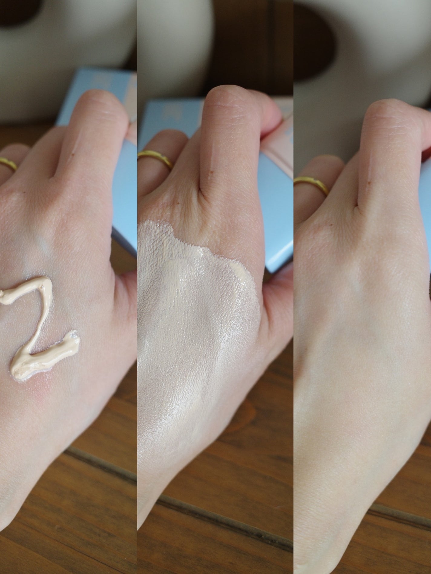 ベージュトーンアップ365ヴィーガンサンクリーム/AMUSE/日焼け止めクリームを使ったクチコミ(2枚目)