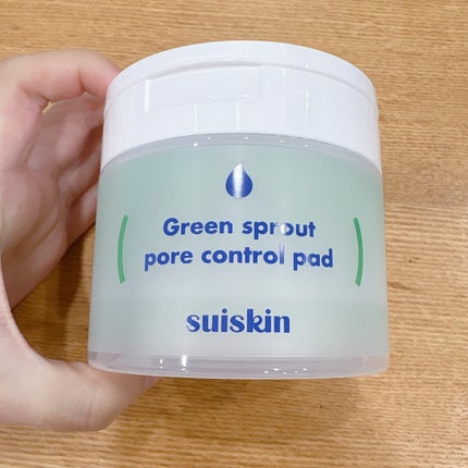 若芽ポアコントロール部分パック/suiskin/トナーパッドを使ったクチコミ(2枚目)