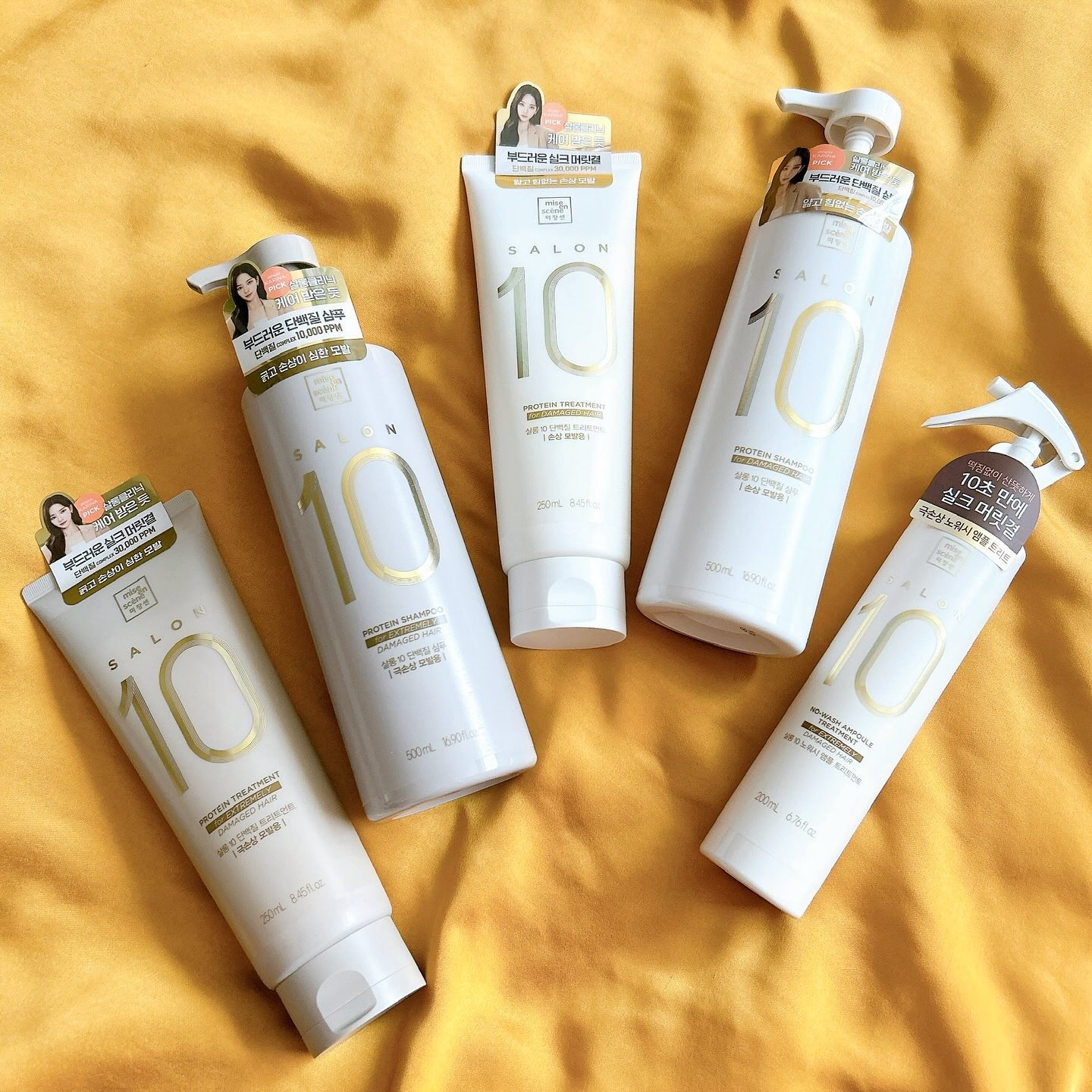 ミジャンセン サロン10 シャンプー/トリートメント ダメージヘア用/miseenscene/シャンプー・コンディショナーを使ったクチコミ（1枚目）