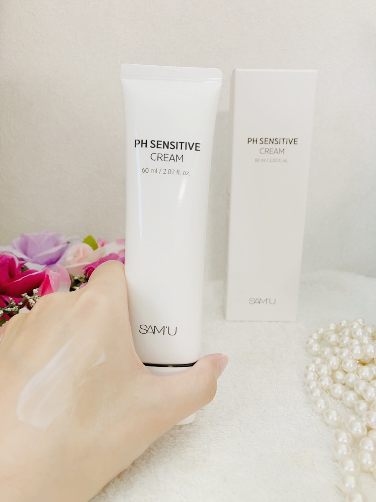 PHセンシティブクリームチューブ 60ml/SAM'U/フェイスクリームを使ったクチコミ（3枚目）
