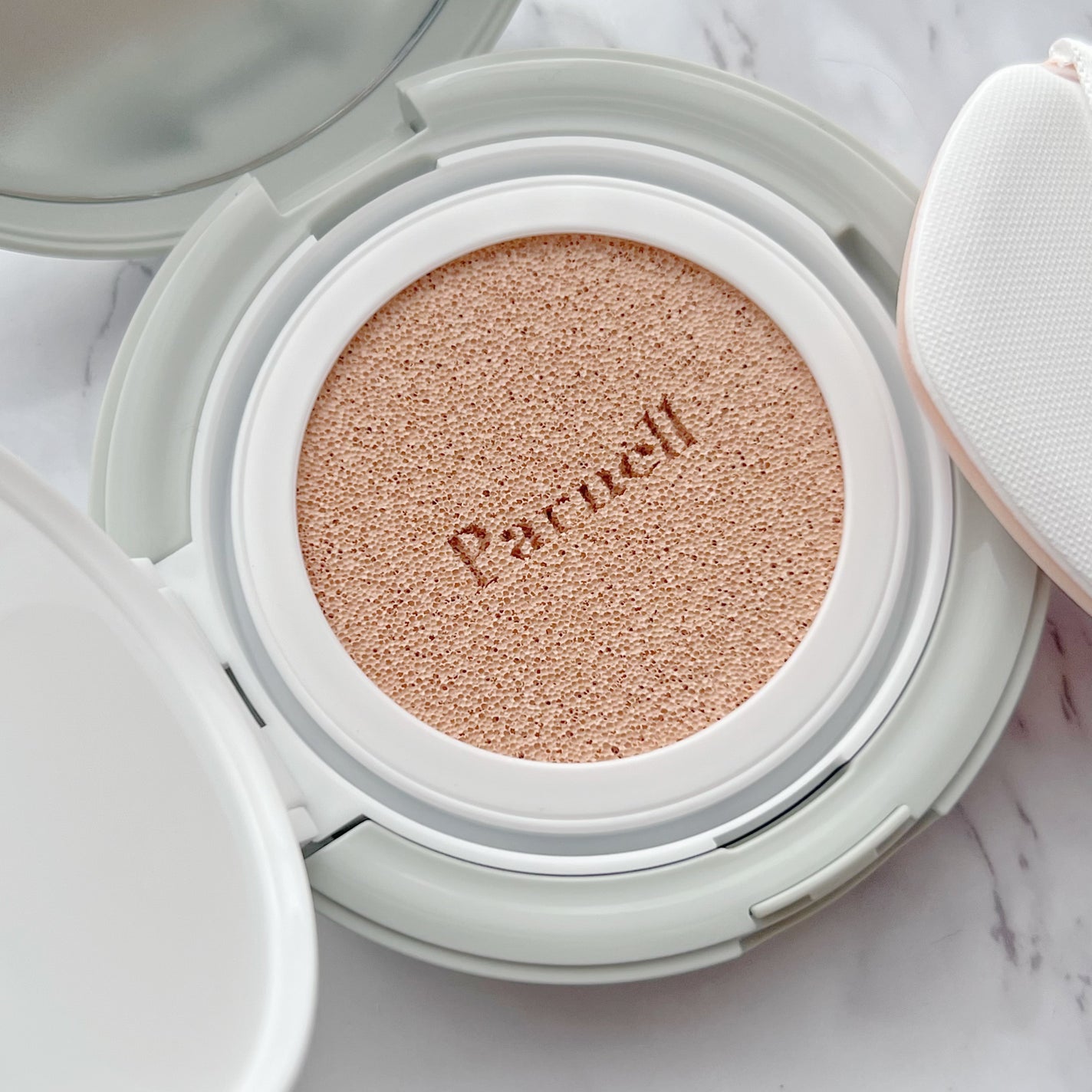 シカマヌ セラム イン マット クッション/parnell/クッションファンデーションを使ったクチコミ(5枚目)