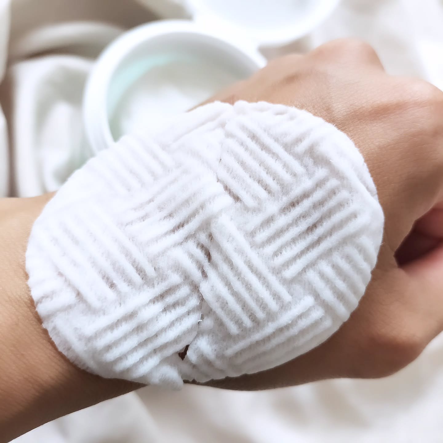 若芽ポアコントロール部分パック/suiskin/トナーパッドを使ったクチコミ（3枚目）