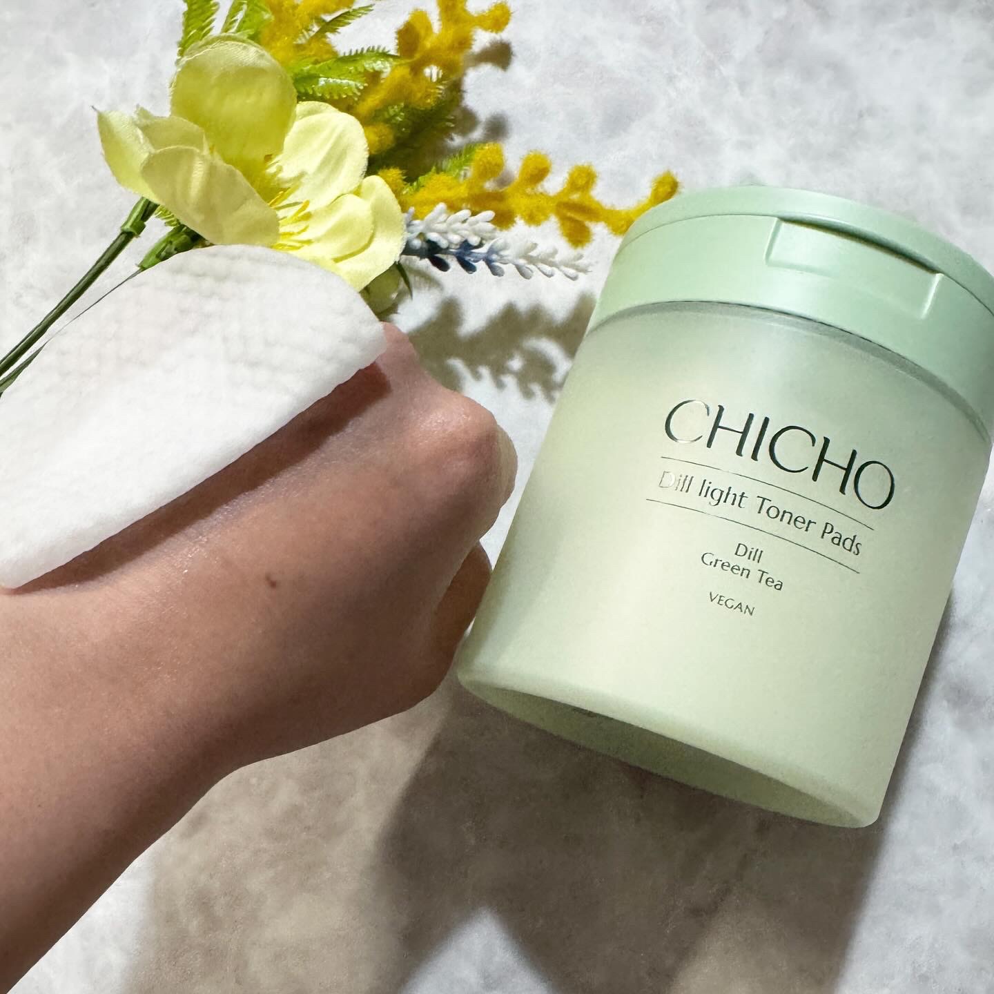 ディルライトトナーパッド/CHICHO/トナーパッドを使ったクチコミ（3枚目）