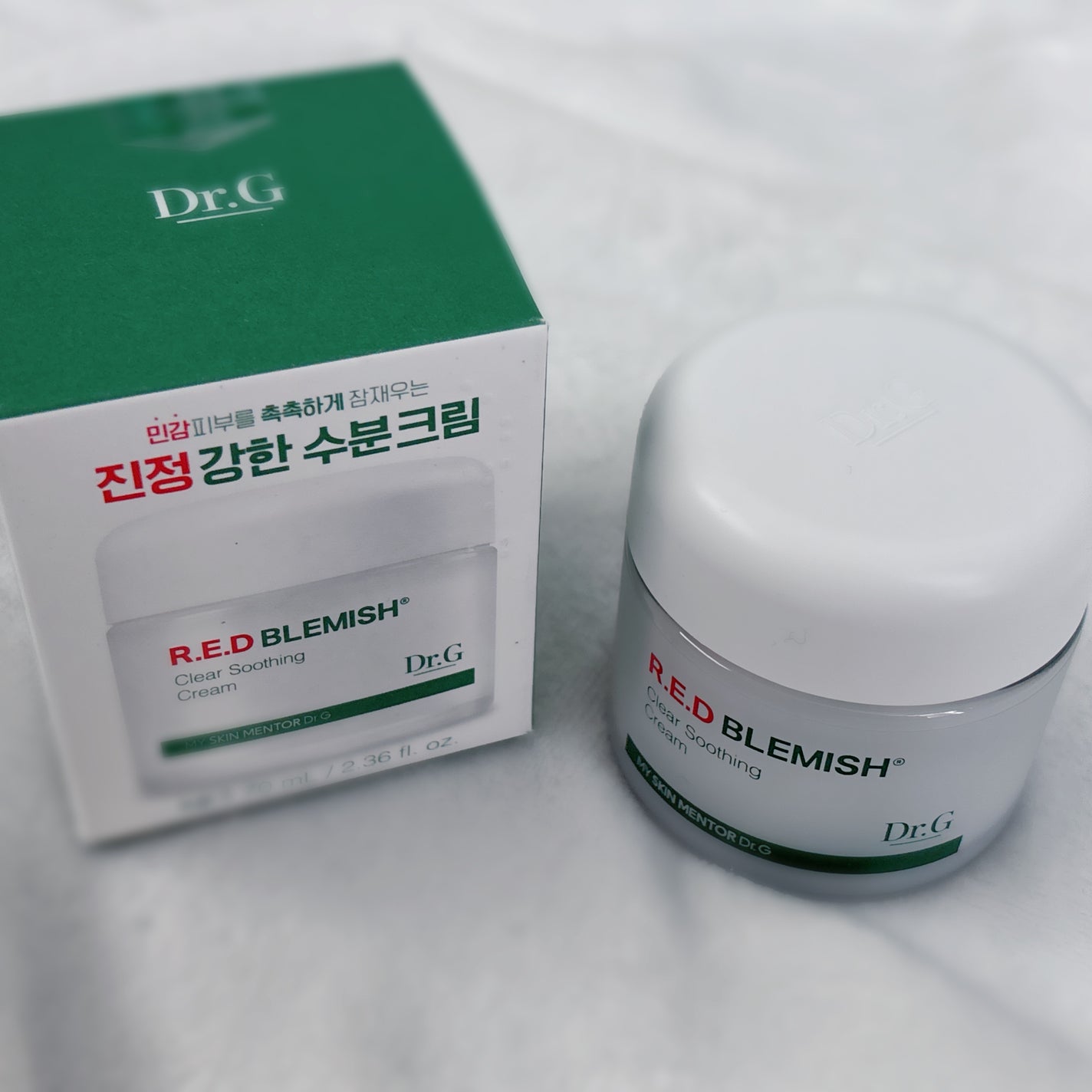 レッドブレミッシュ クリアスージングクリーム/Dr.G/フェイスクリームを使ったクチコミ(1枚目)